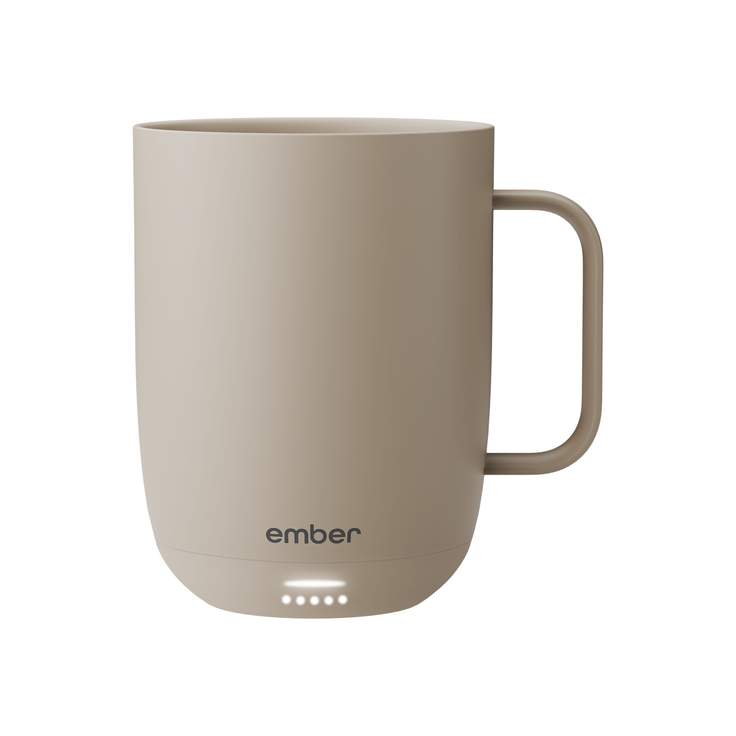 Ember Mug 3 in Sandstone, 14 oz, front view