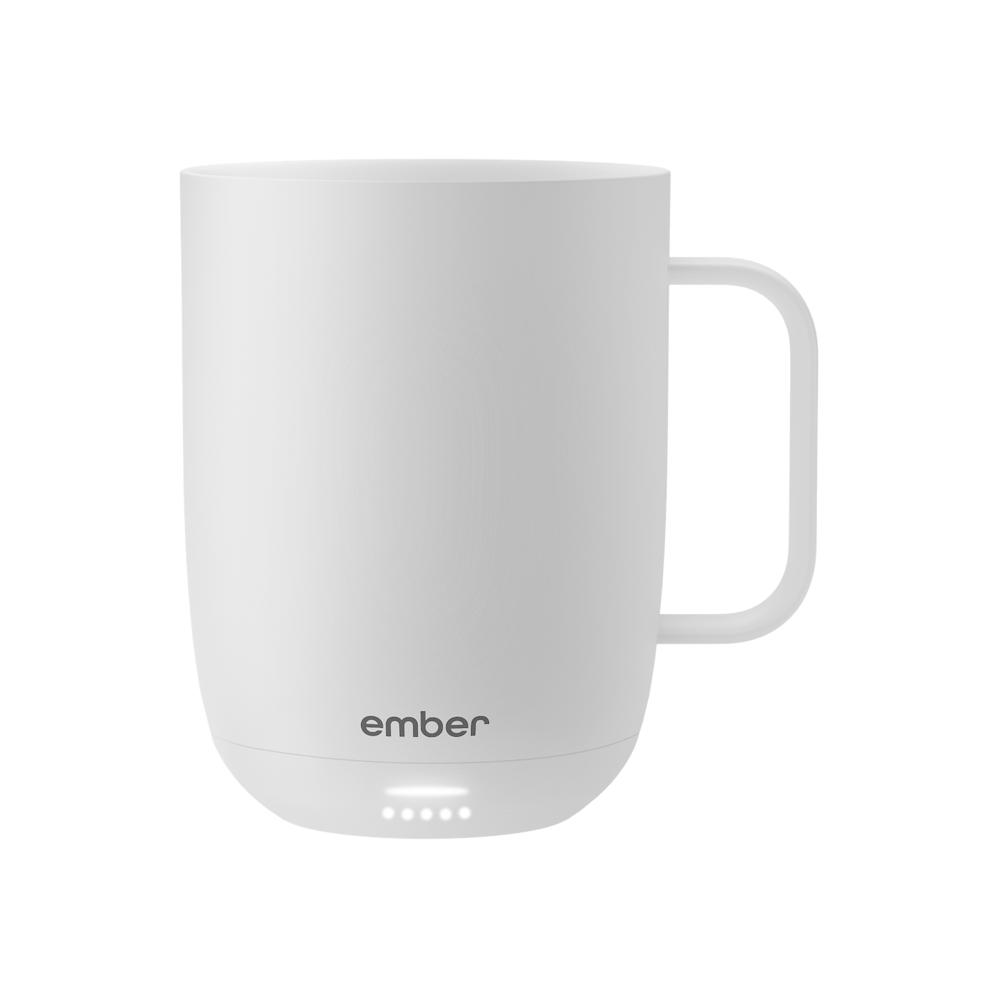 Ember Mug 3 in White, 14 oz, front view