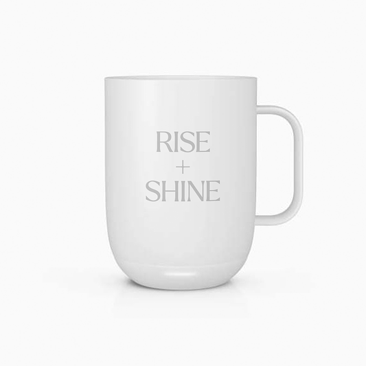 Ember Mug 2: Rise N Shine Edition - 10oz / White | Ember Mug