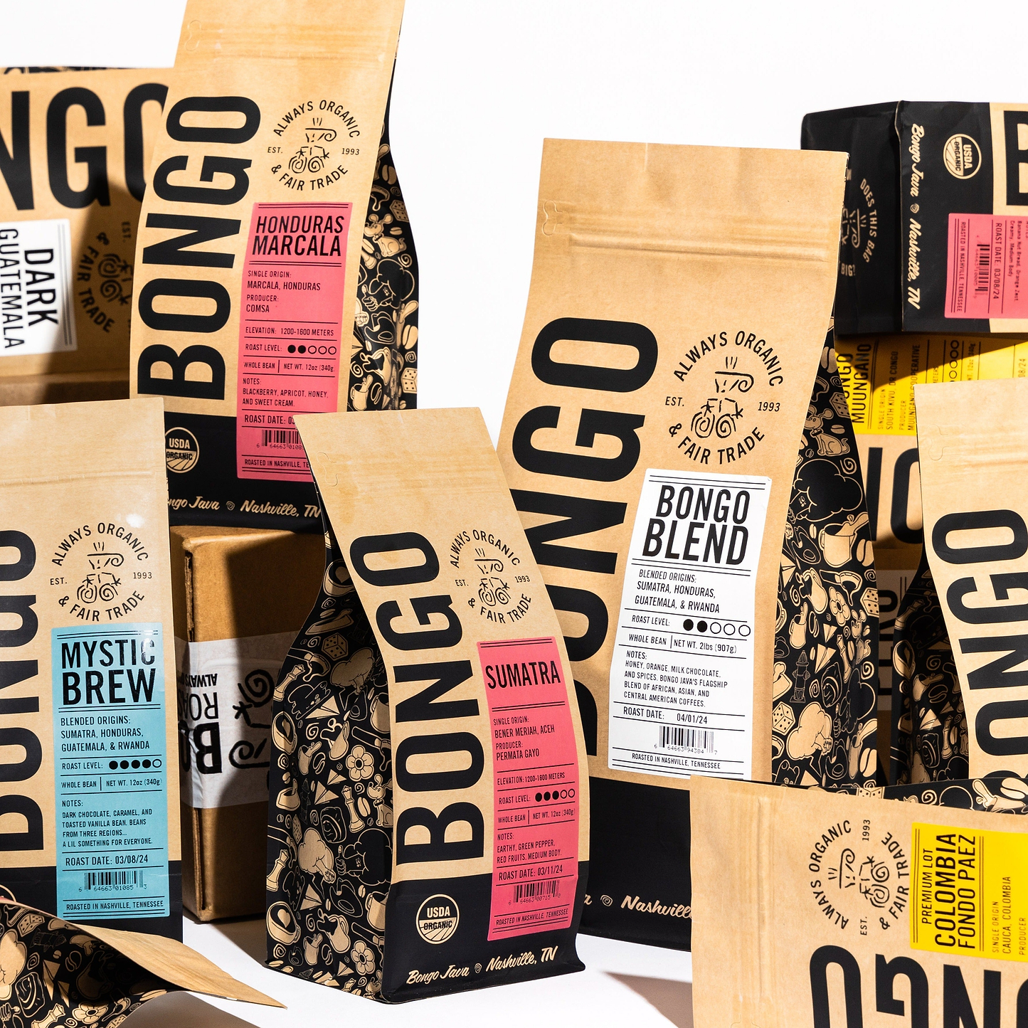 Bongo Blend - Ground for French Press (coarse) / 12 oz