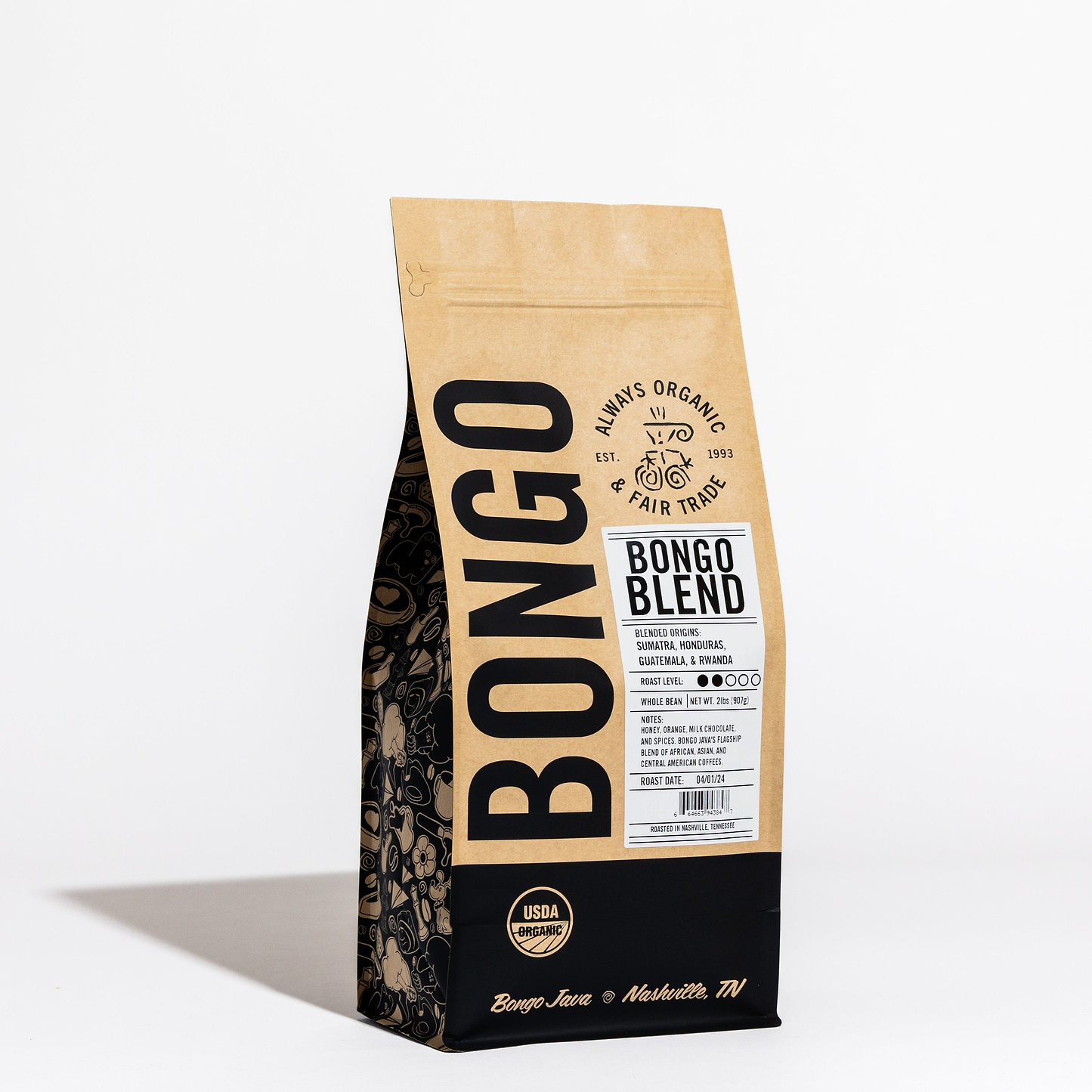 Bongo Blend - Ground for drip / 5 lb