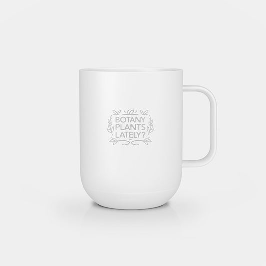 Ember Mug 2: Botany Edition - 10 oz / White | Ember Drinkware