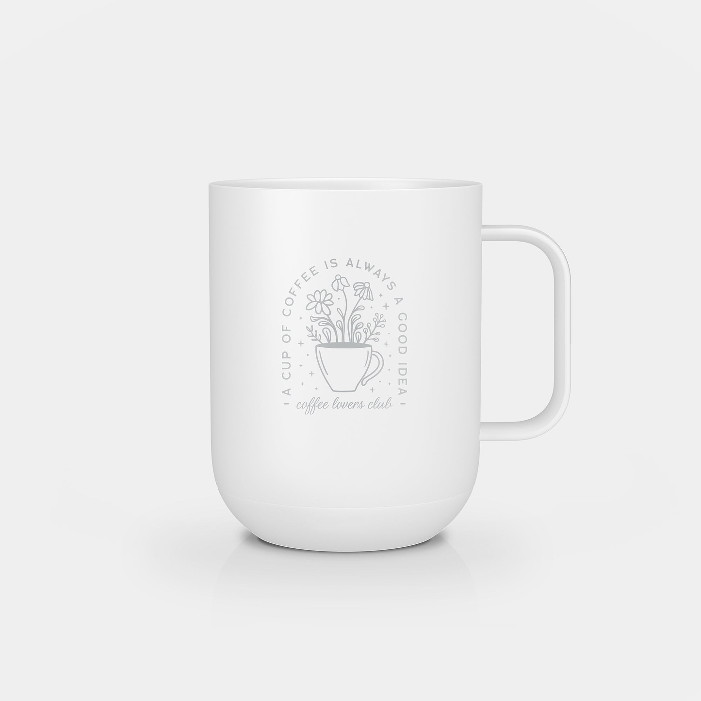 Ember Mug 2: Coffee Club Edition - 10 oz / White | Ember Drinkware