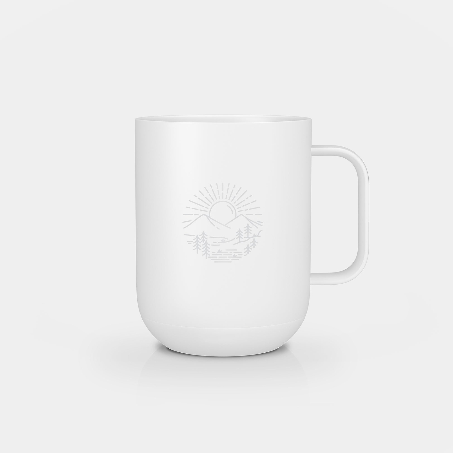 Ember Mug 2: Live to Hike Edition - 10 oz / White | Ember Drinkware