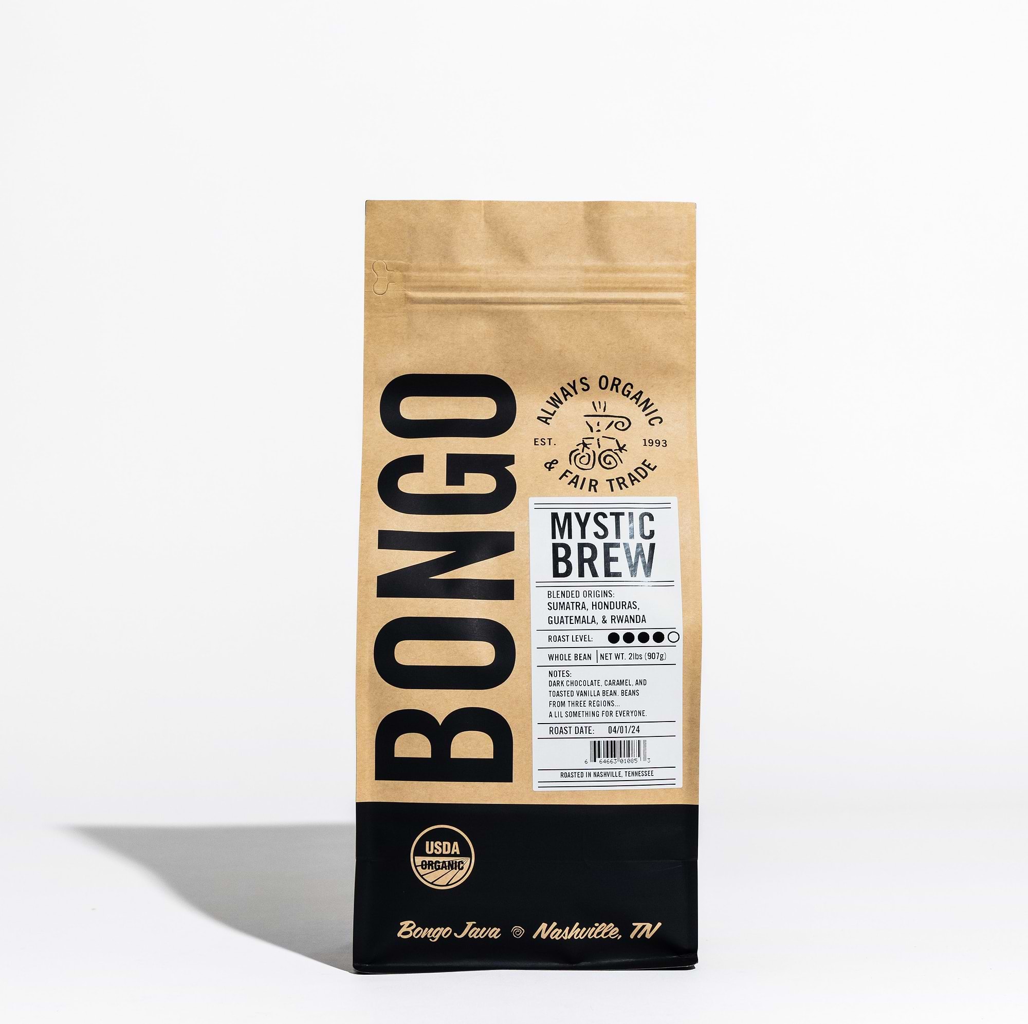 Mystic Brew - Ground for French Press (coarse) / 12 oz
