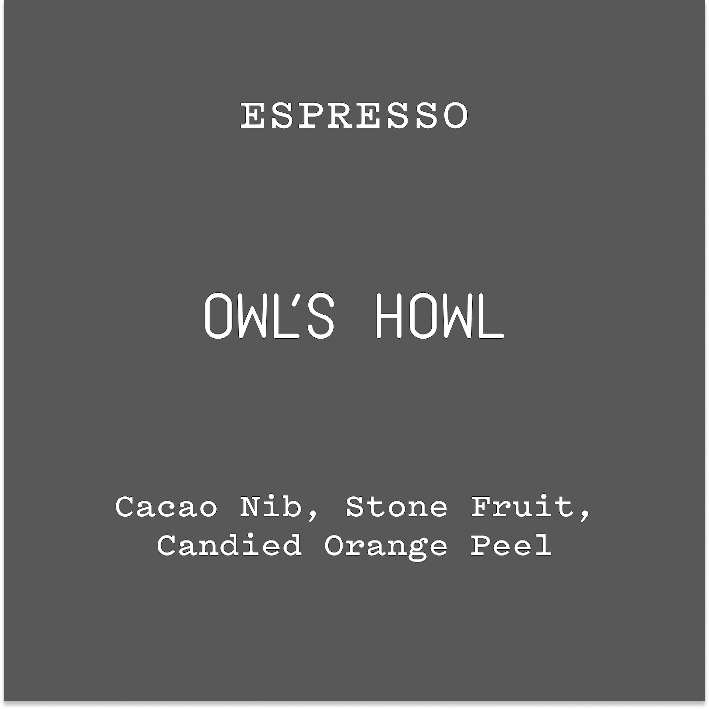Owl's Howl | Light-Medium Roast - 12oz / Automatic Drip | Ember Coffee & Tea