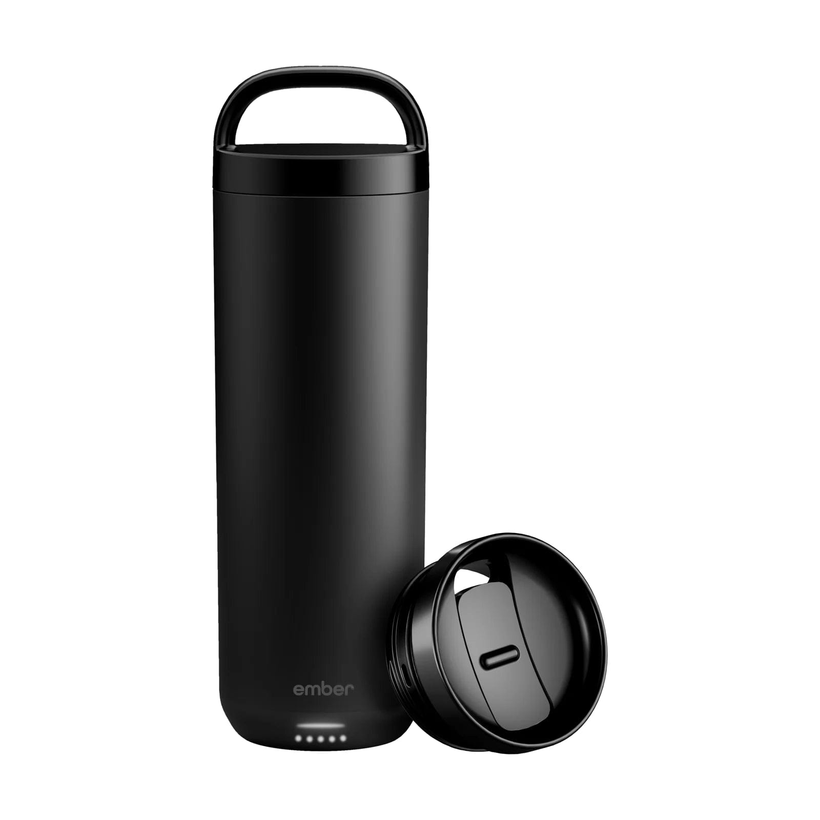 Black Tumbler 2 with sipping lid