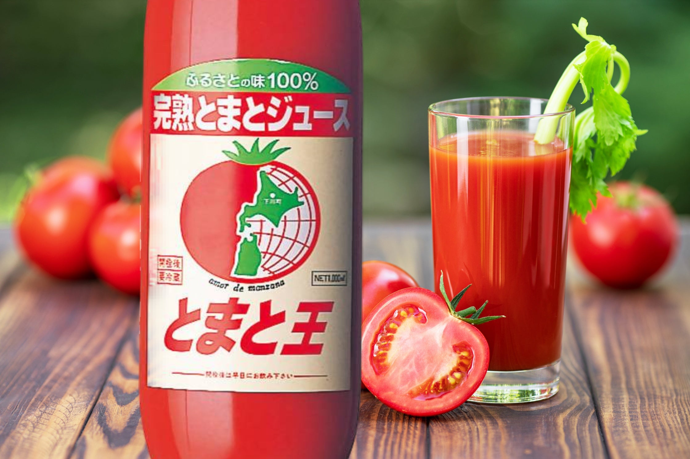 完熟トマトジュース「とまと王」1000㏄x6本 – ESSENCIA