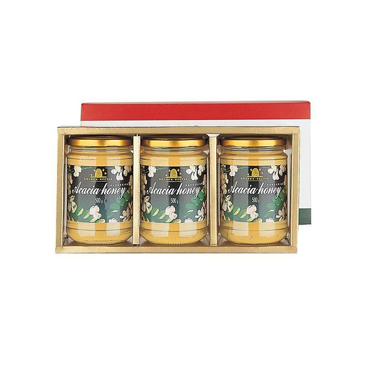 ハンガリーアカシアはちみつ500g 3個入