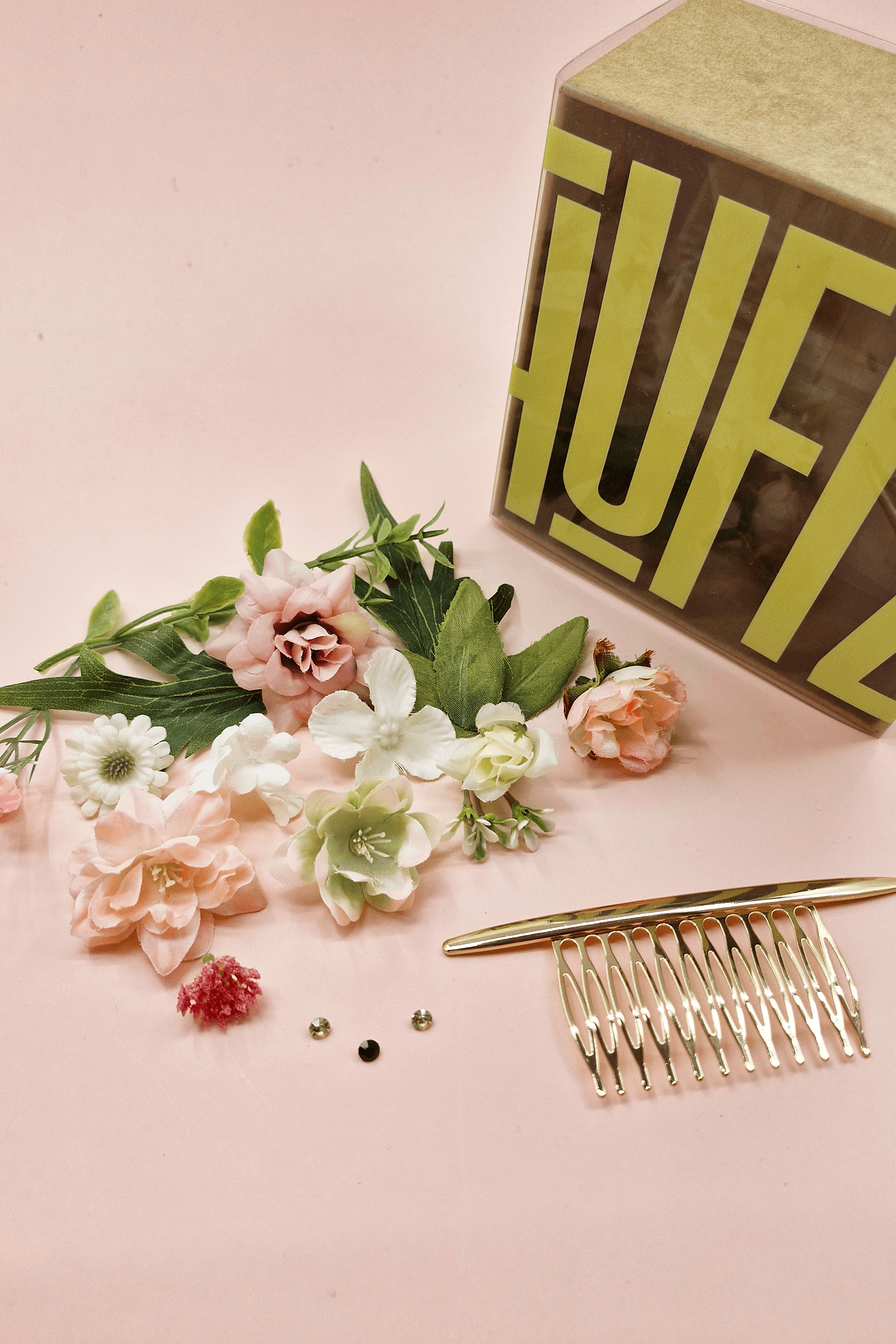 Silk Flowers Comb Kit -  Spring Bloom - Shufizoo