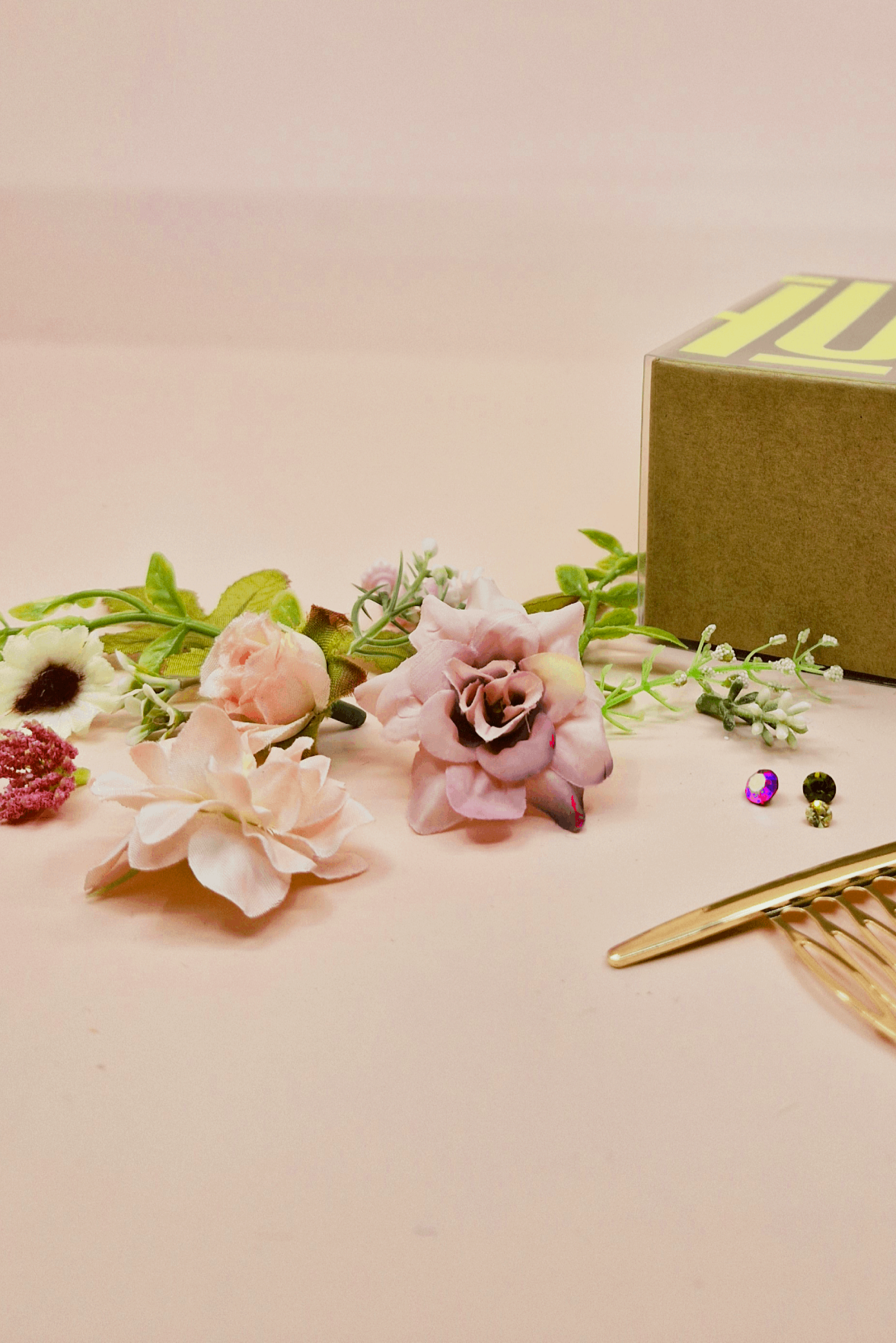 Silk Flowers Comb Kit -  Spring Bloom - Shufizoo