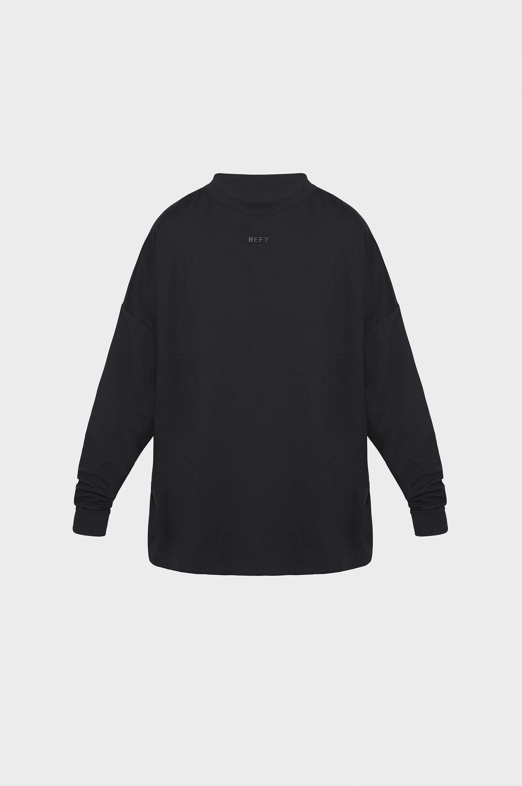 REFY LONG SLEEVE TSHIRT IN BLACK
