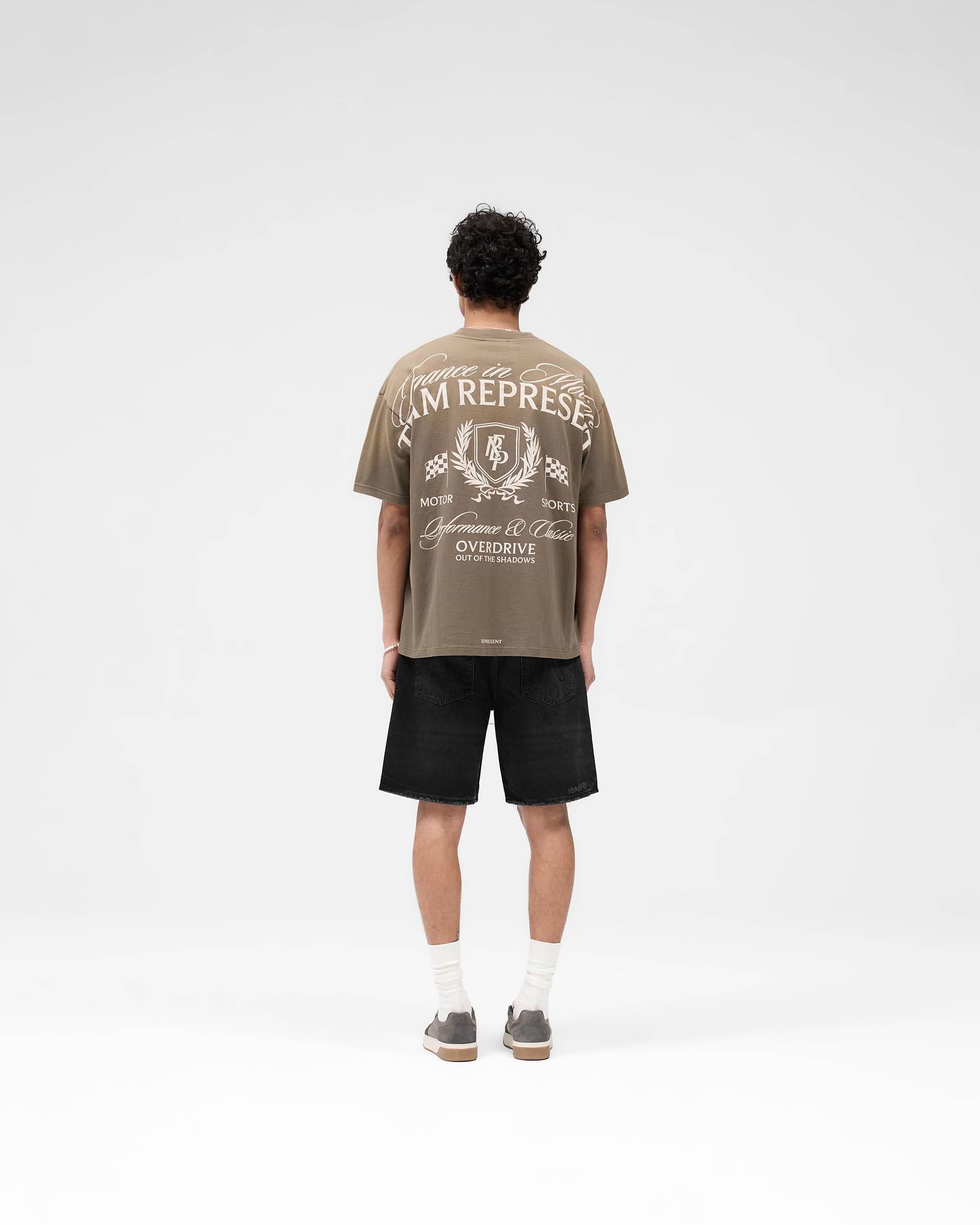 R10T Tailored Denim Shorts - Black