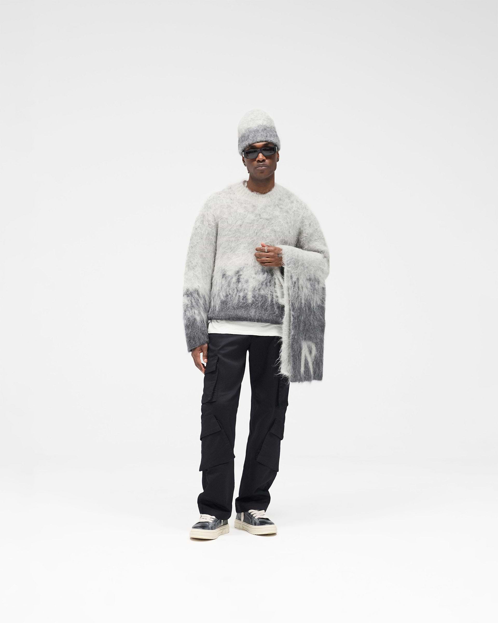 Ombre Sweater - Light Grey