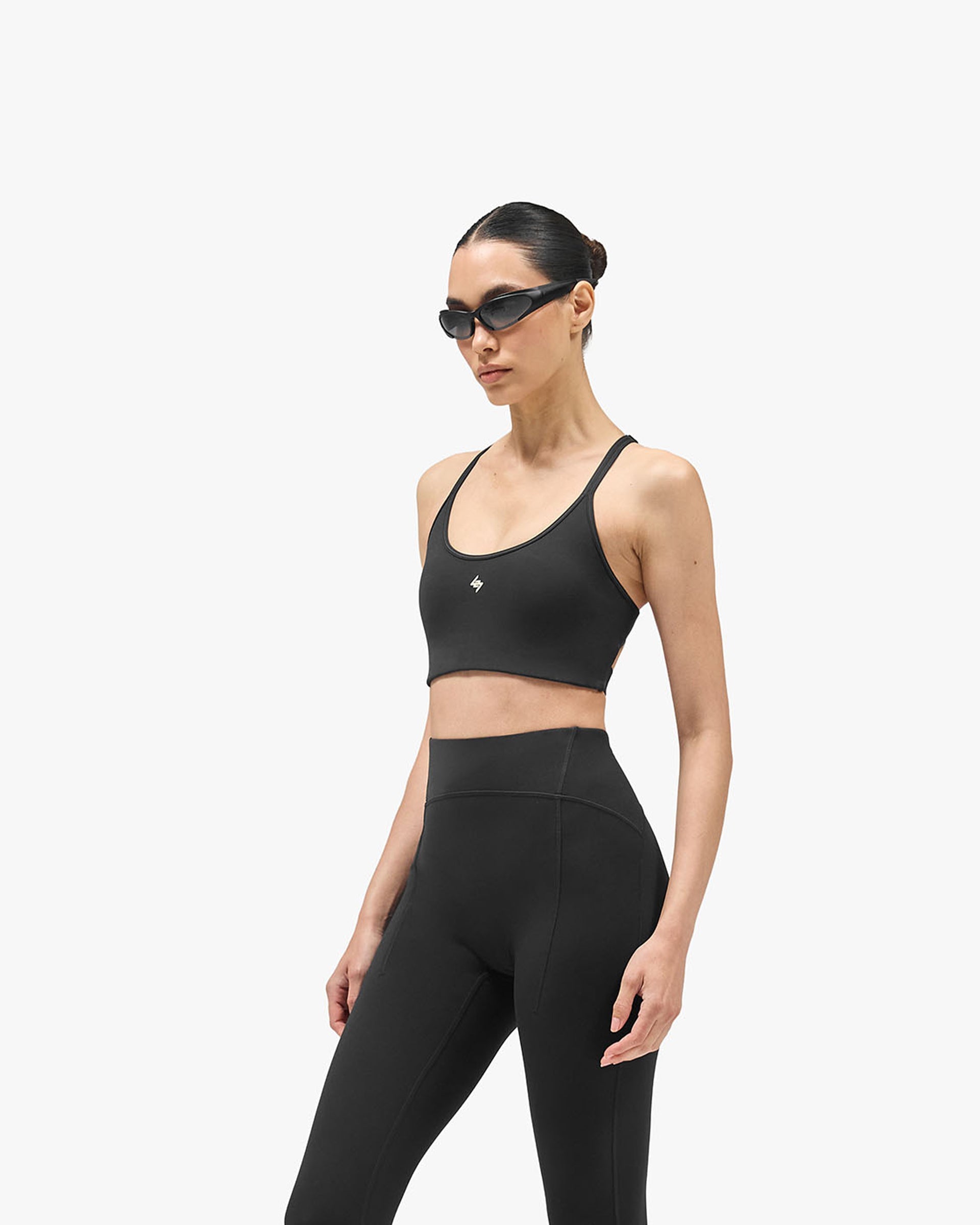 247 Restore Sports Bra - Jet Black