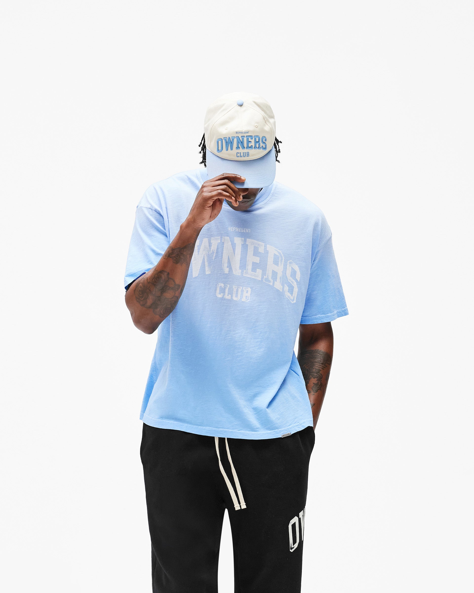 Represent Owners Club T-Shirt - Sky Blue