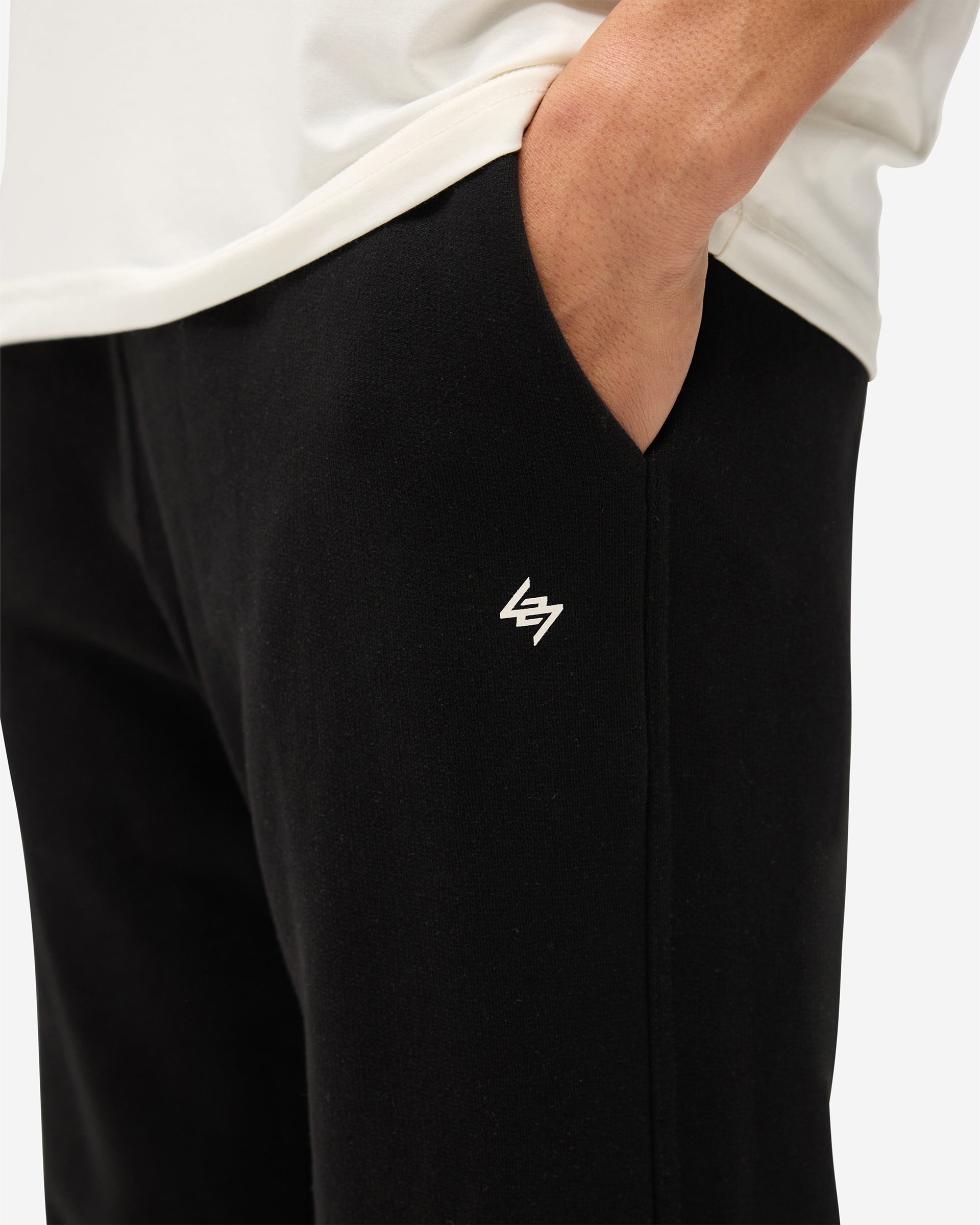 247 Straight Leg Jogger - Jet Black