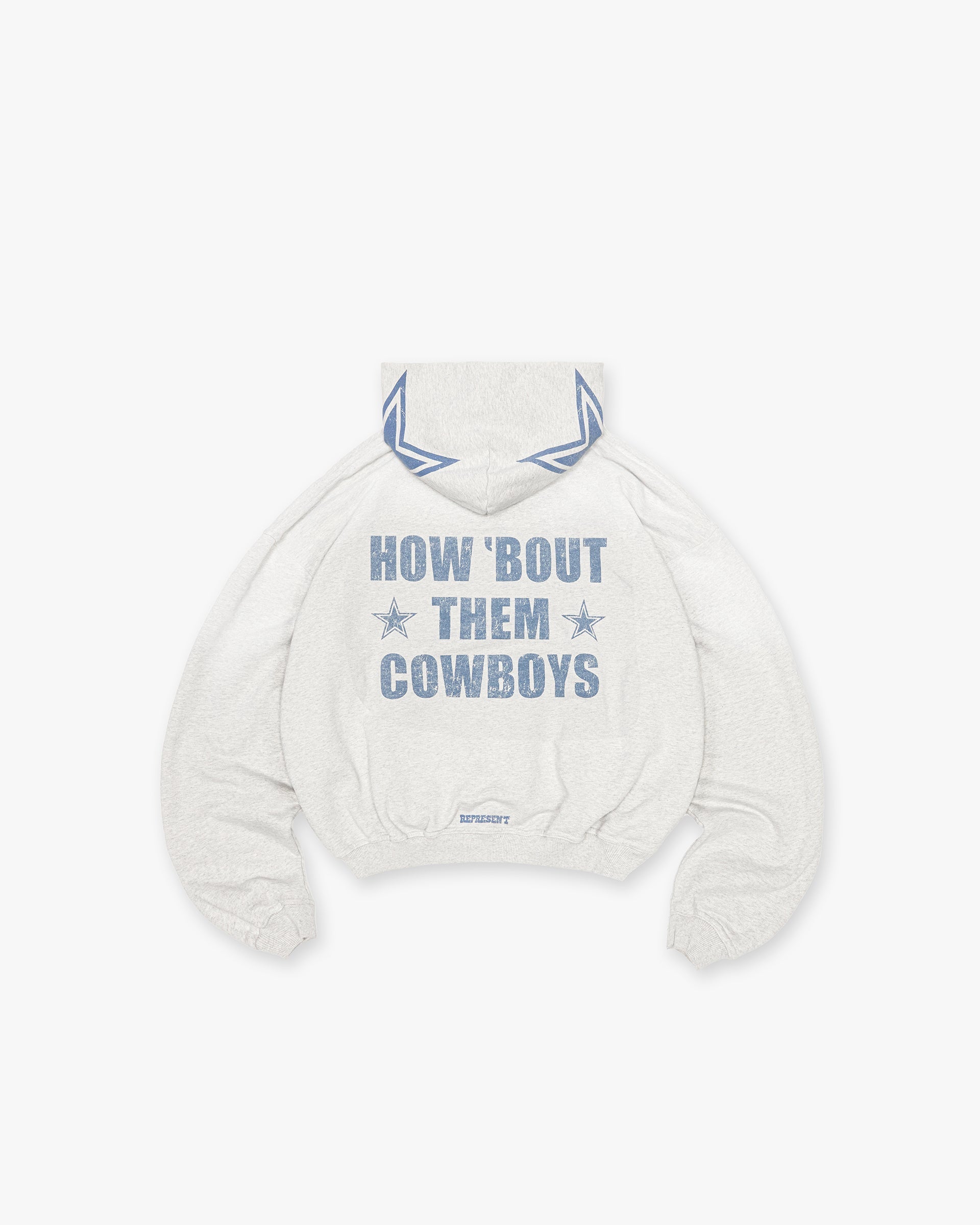 Dallas Cowboys x Represent Hoodie - Cream Marl