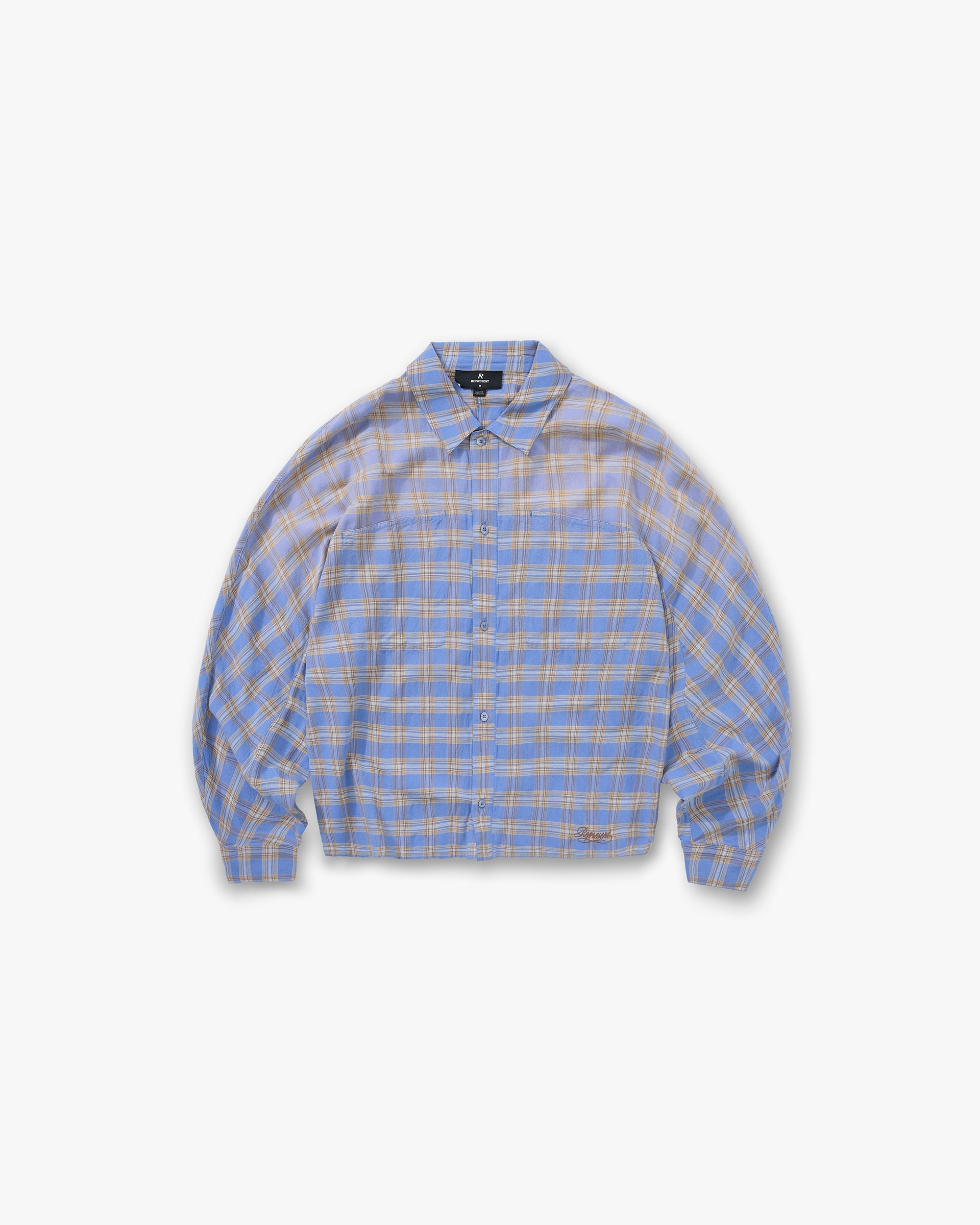 Santa Monica Flannel Shirt - Drift Blue