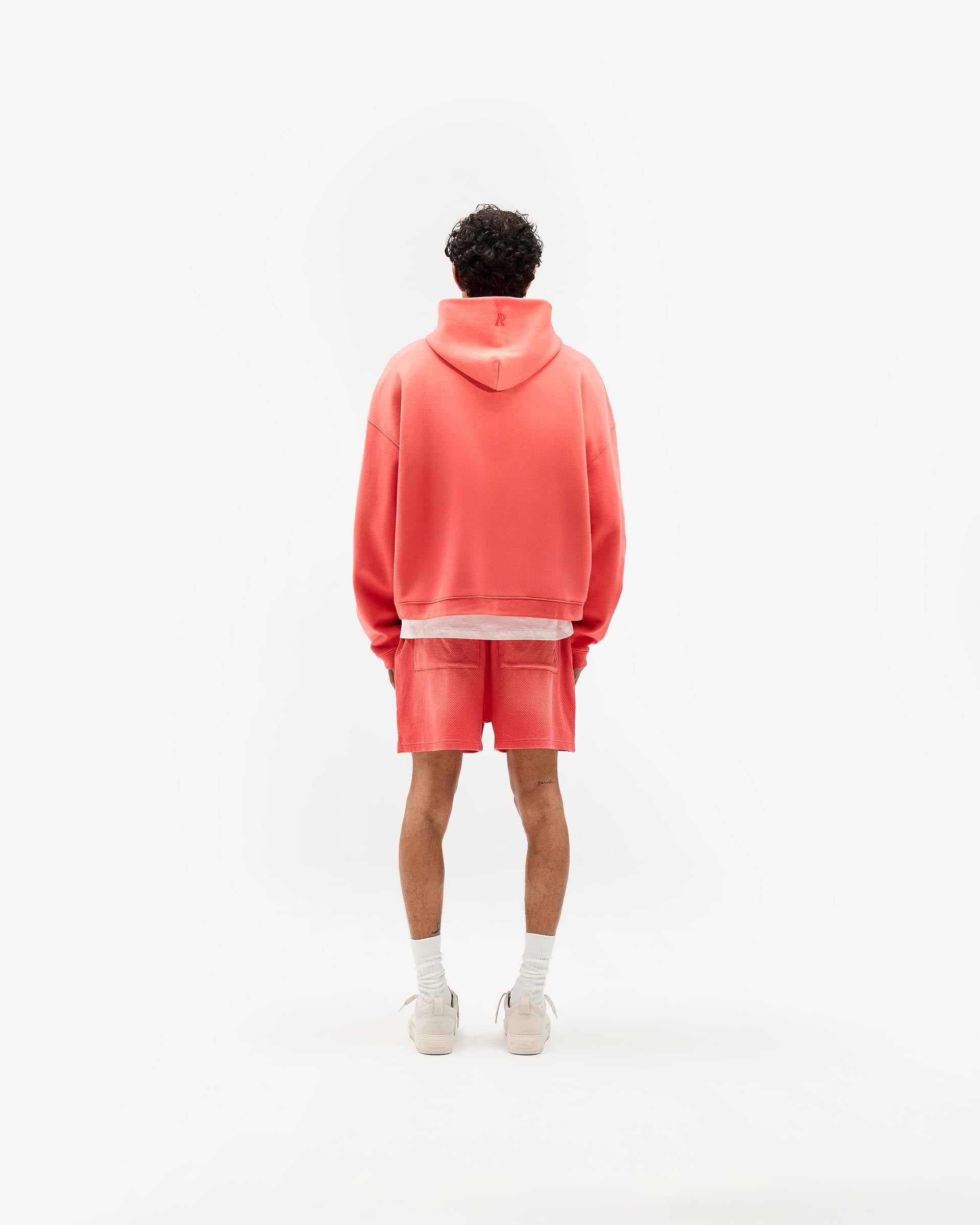 Initial Mesh Shorts - Vintage Red