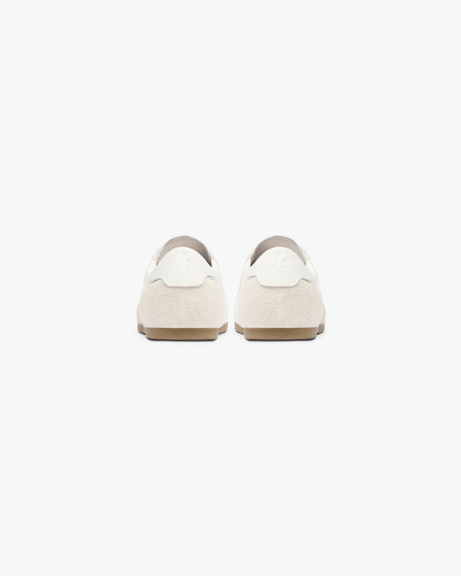 Low-Pro Leather Suede - Flat White Grey