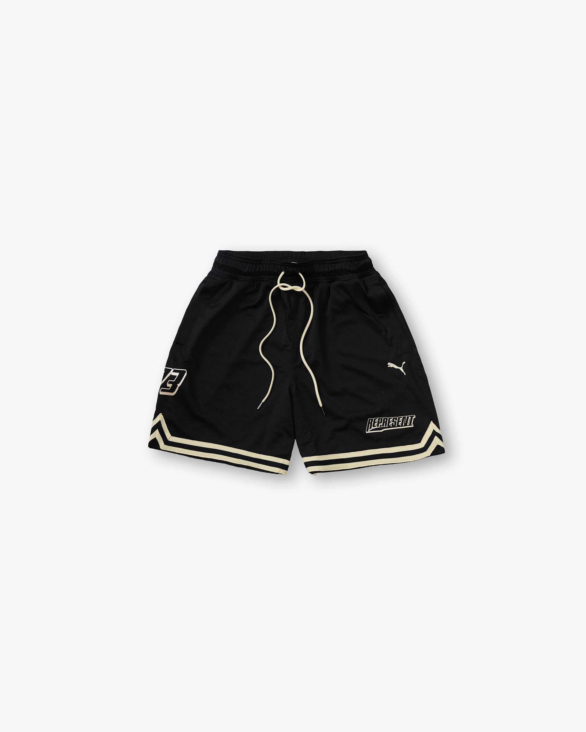 Represent X Puma Shorts - Puma Black