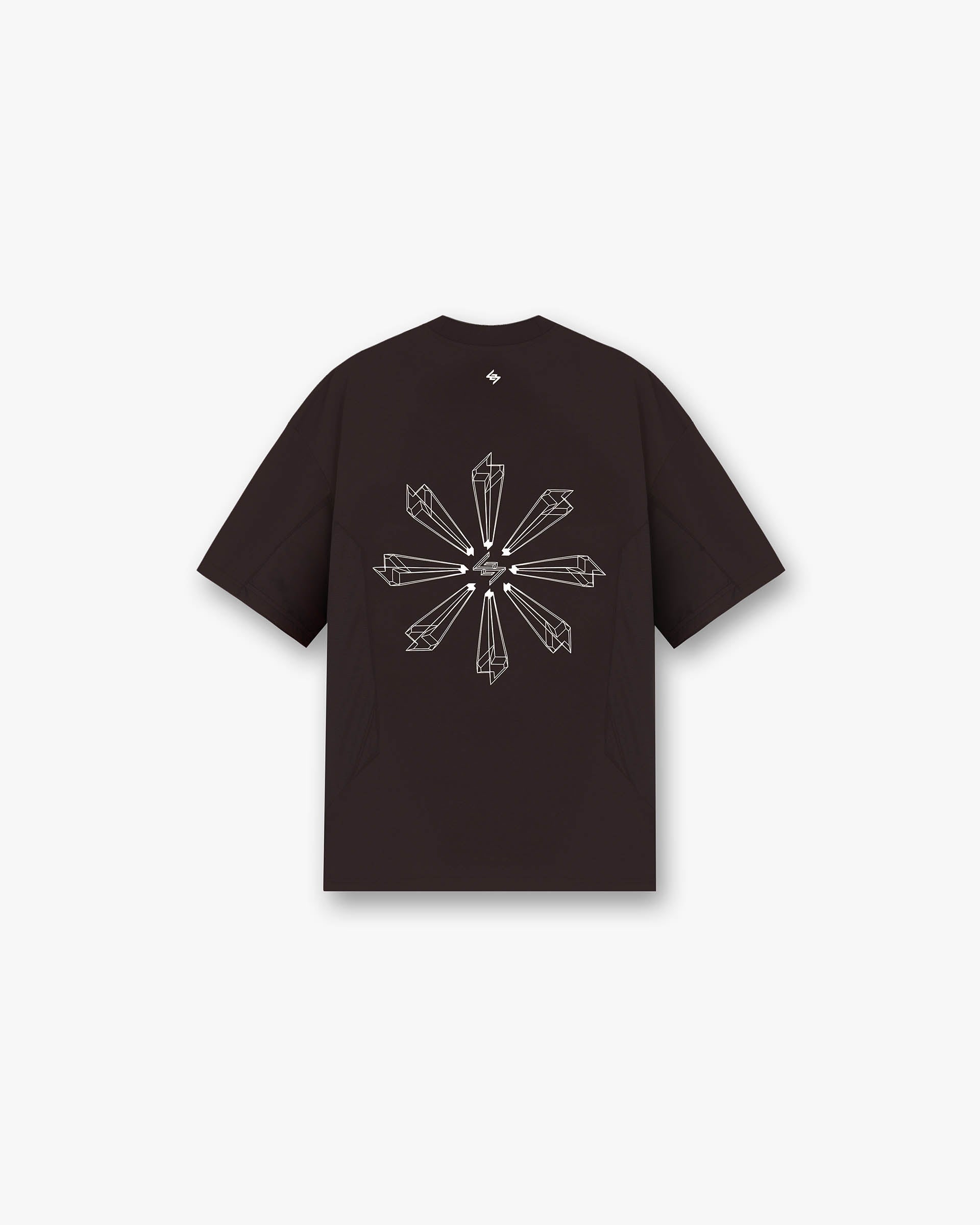 247 Uprising Oversized T-Shirt - Chocolate