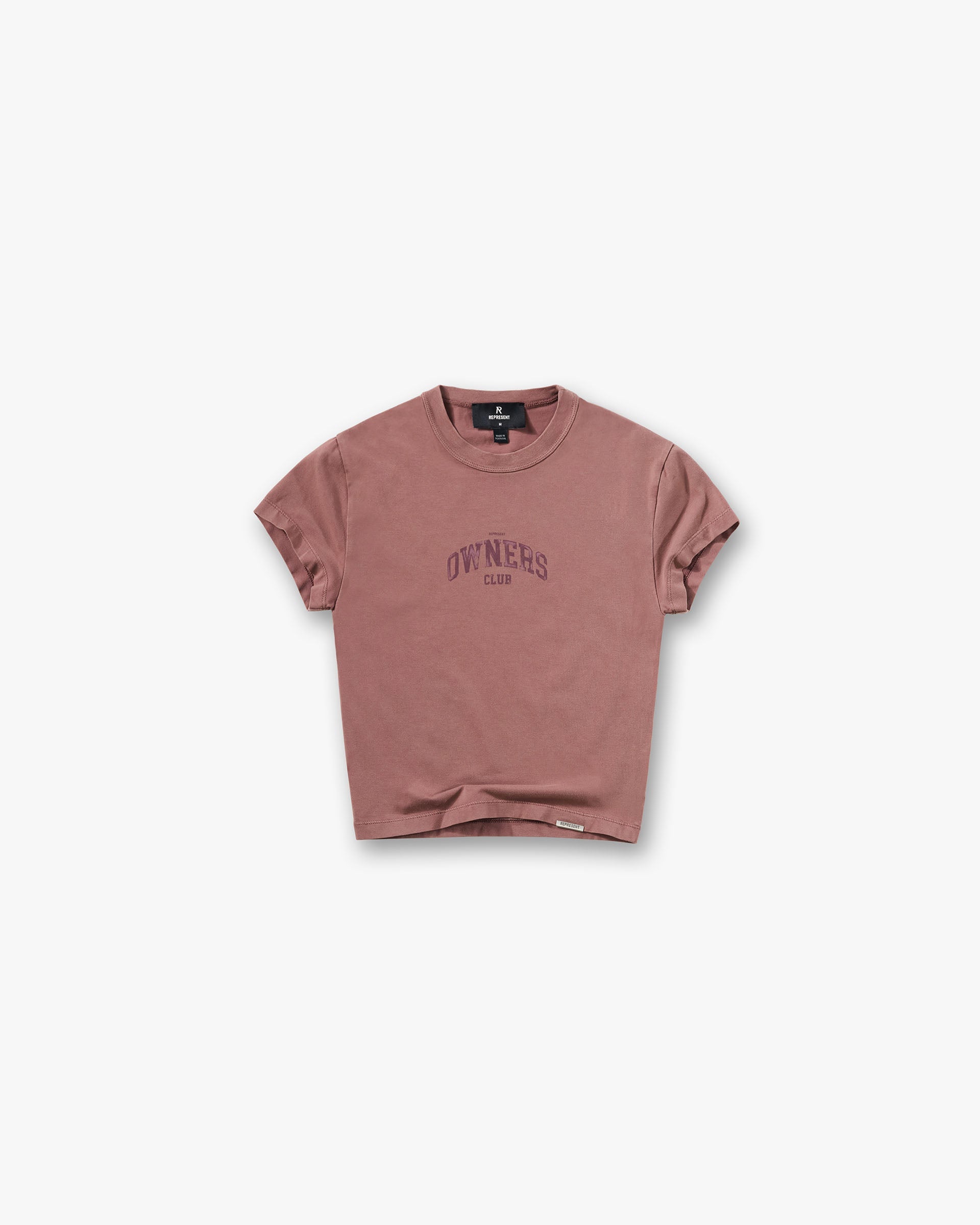 Represent Owners Club Baby Tee - Smoked Rose