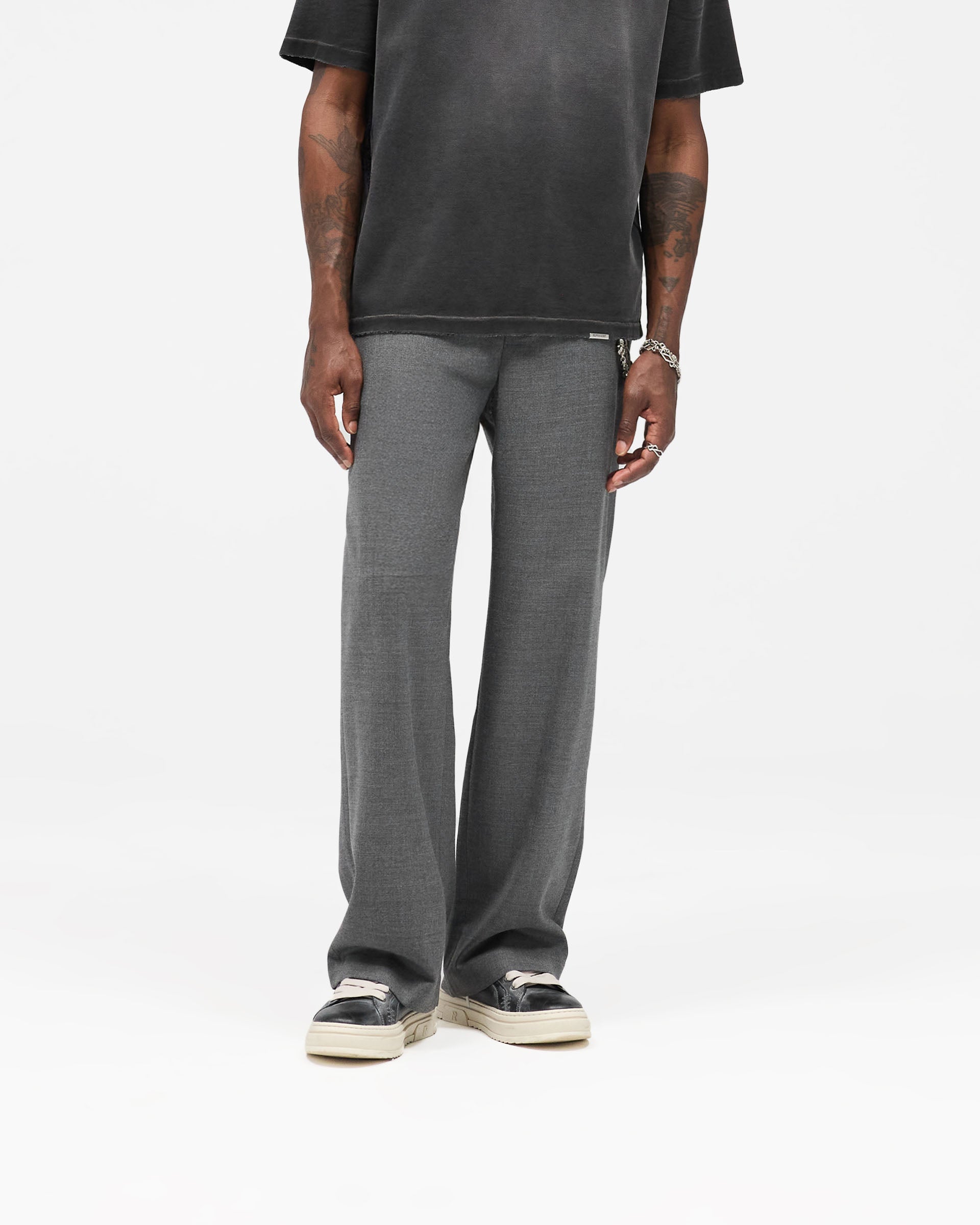 Wool Pant - Grey