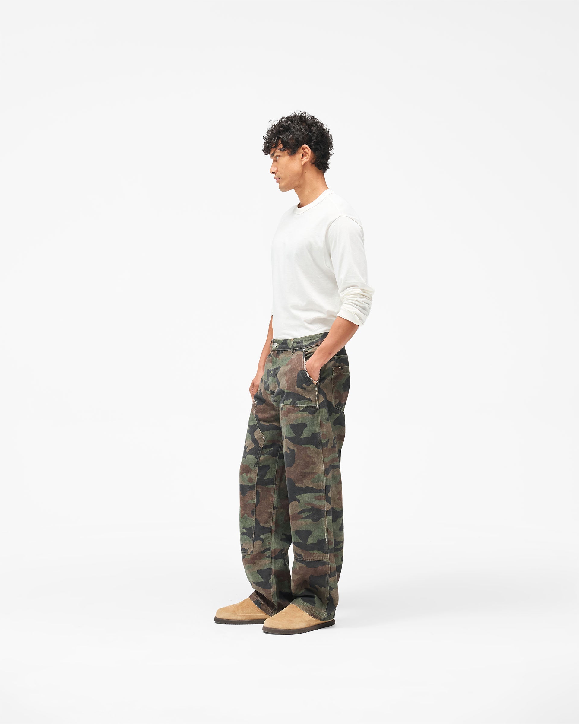 Heaton Camo Workwear Pant - Camo