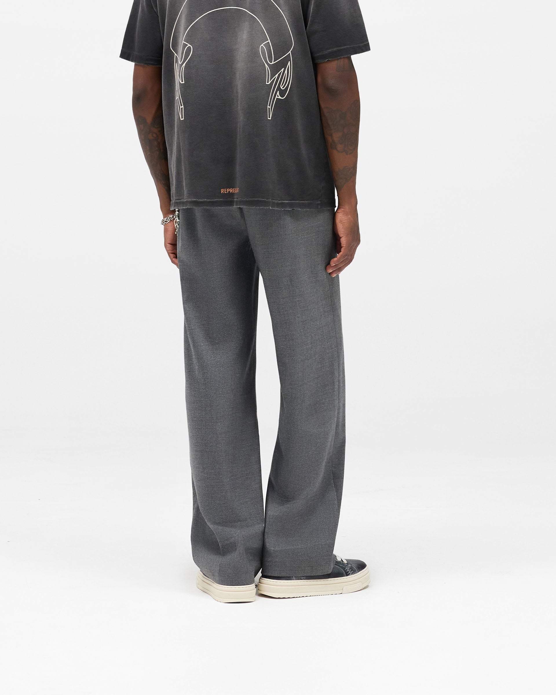 Wool Pant - Grey