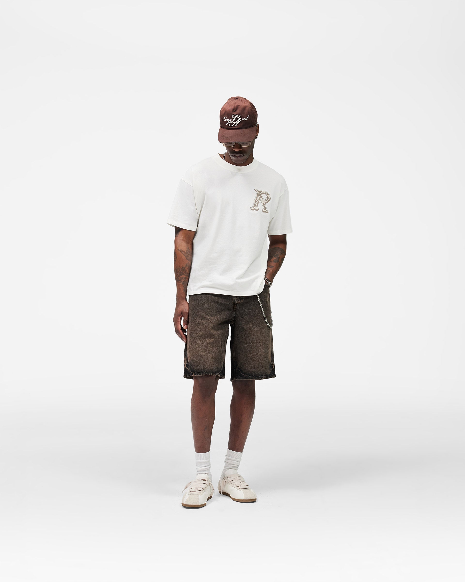 Denim Short - Bark