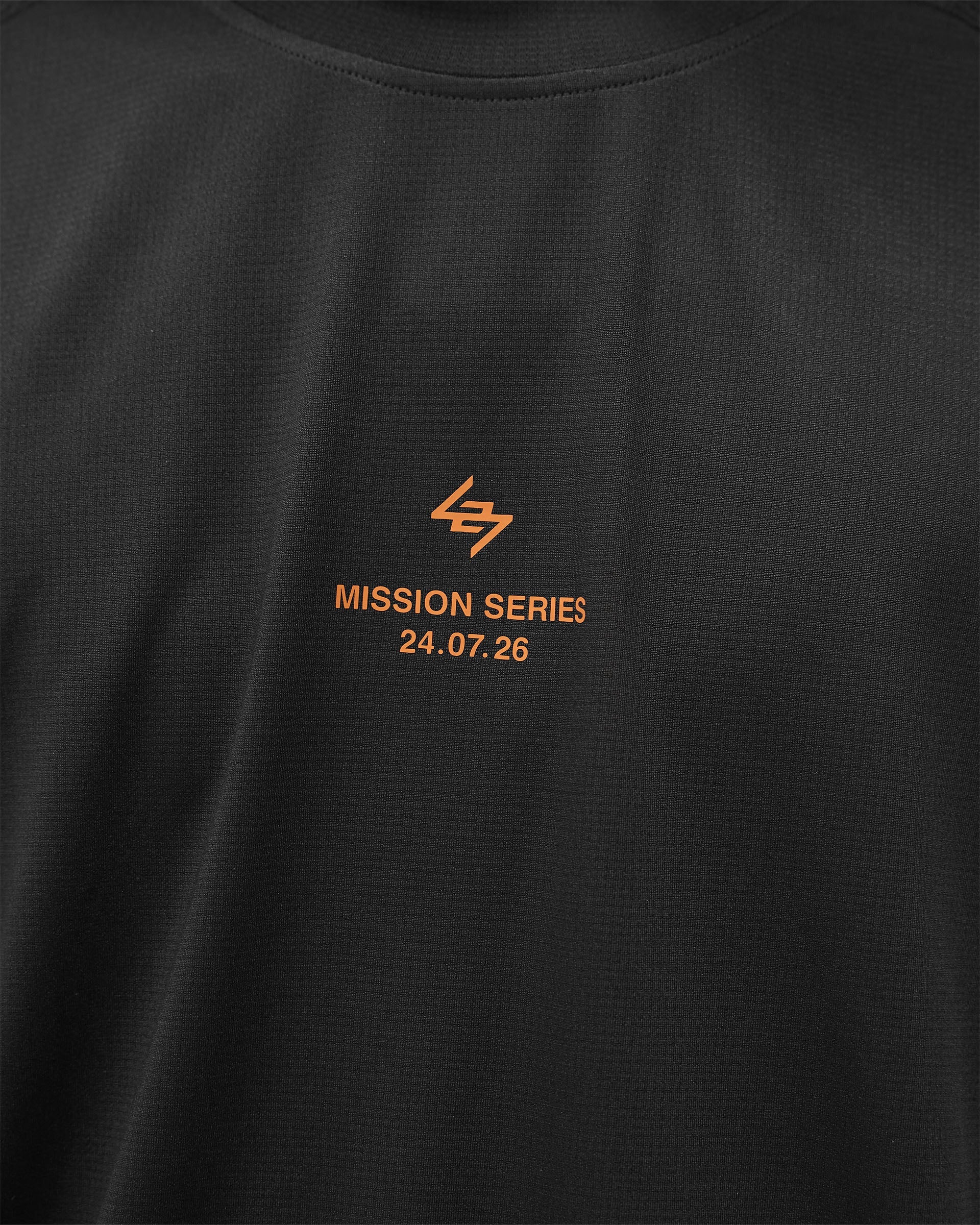247 Mission Series T-Shirt 2026 - Jet Black