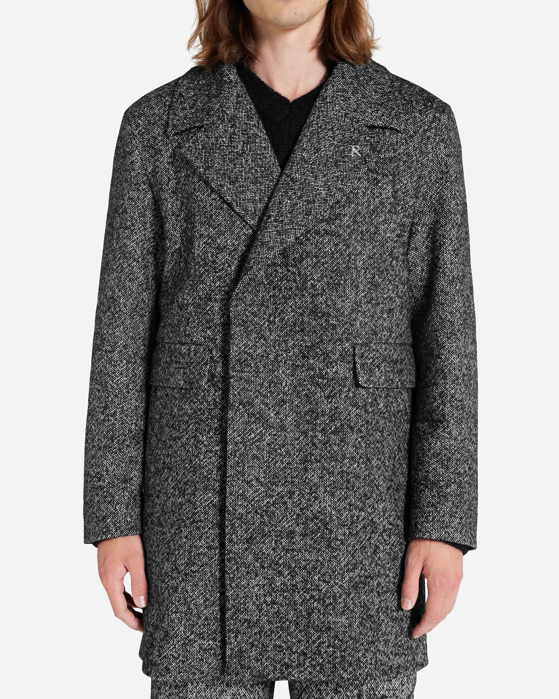 Double Breasted Overcoat - Marble