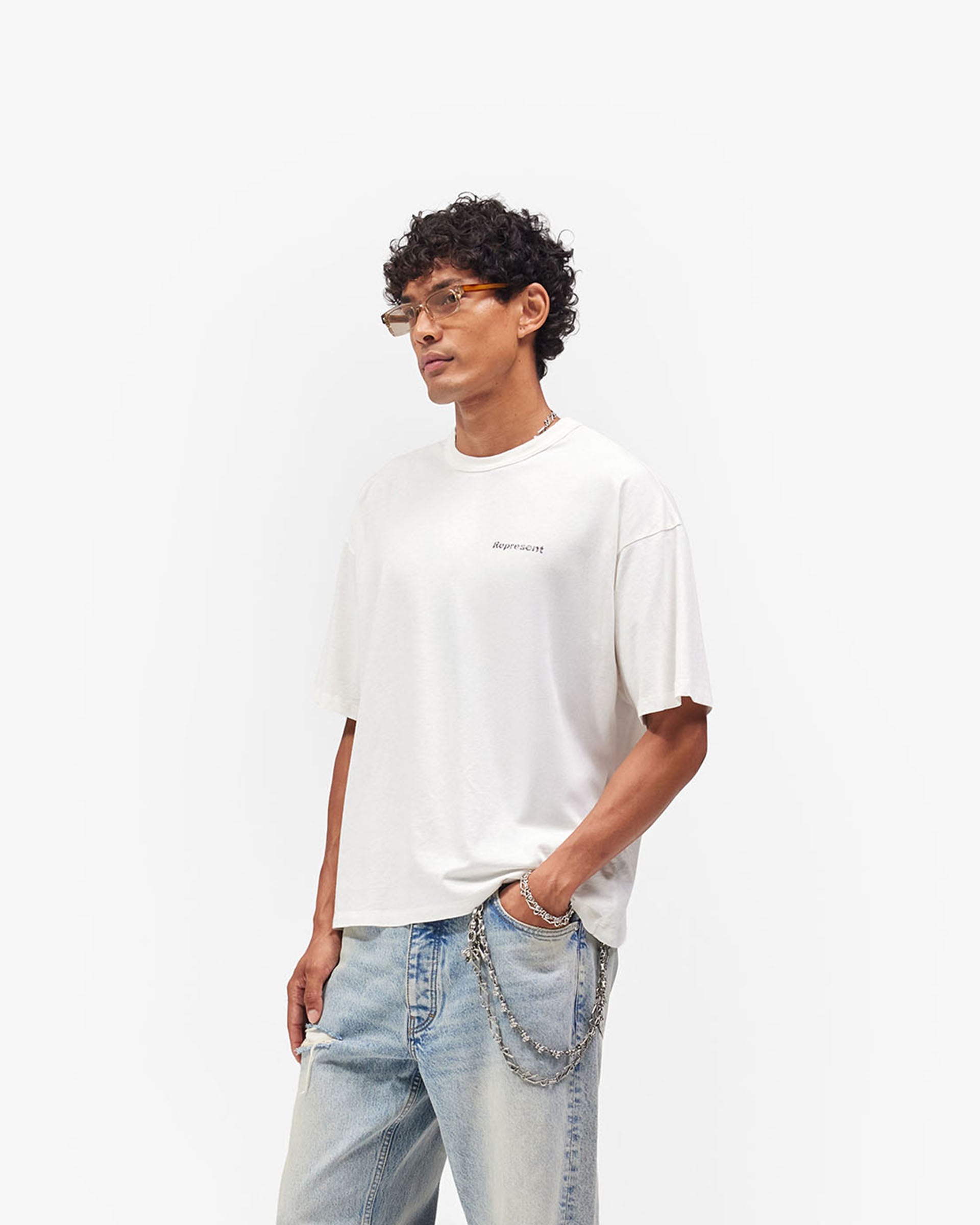 Lowercase Logo T-Shirt - Flat White