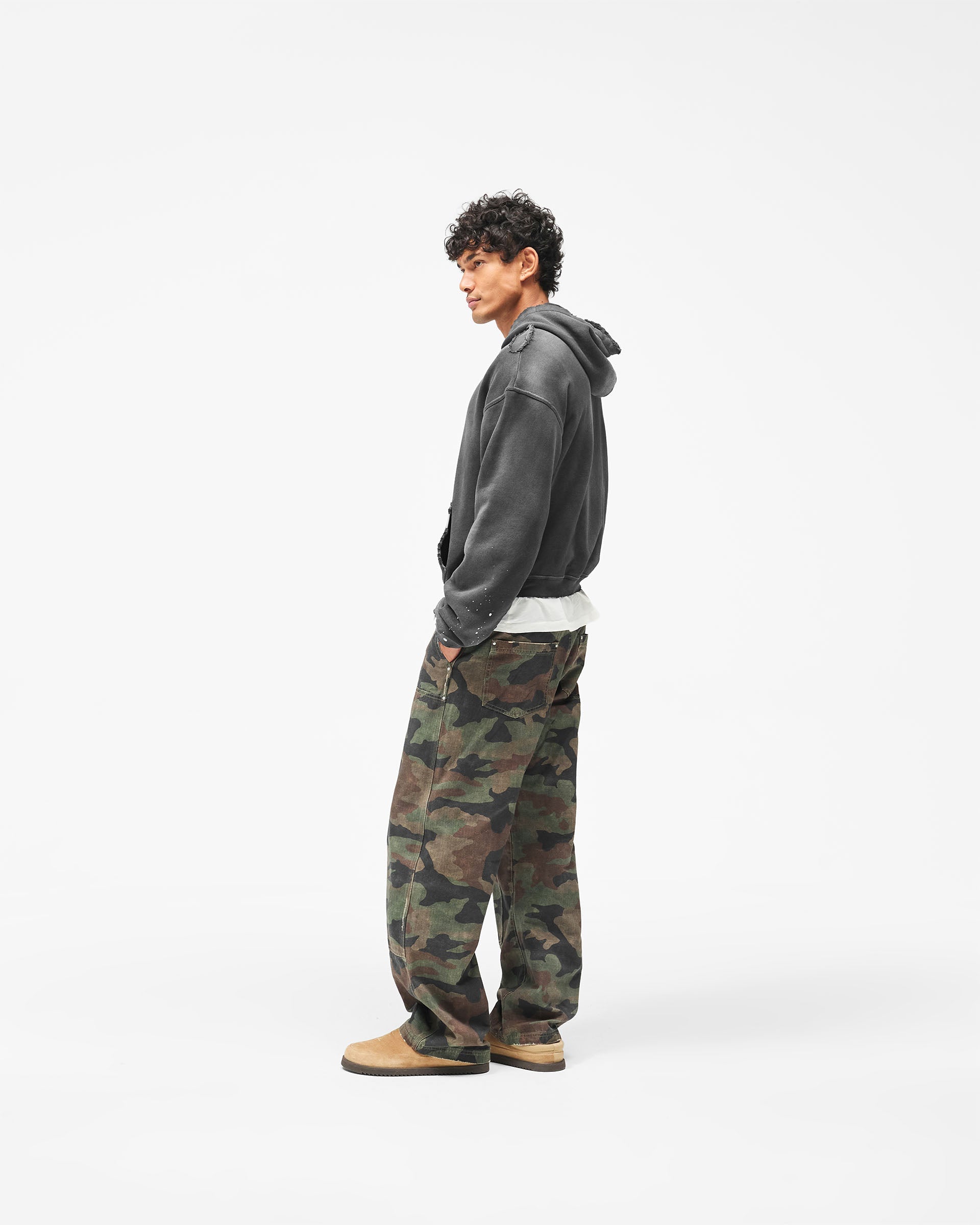MH Paint Hoodie - Antique Slate