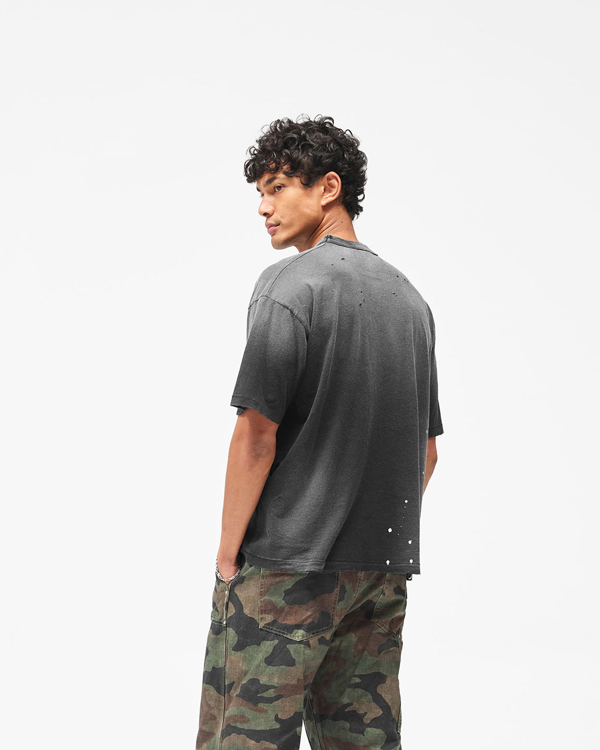MH Paint Short Sleeve T-Shirt - Antique Slate