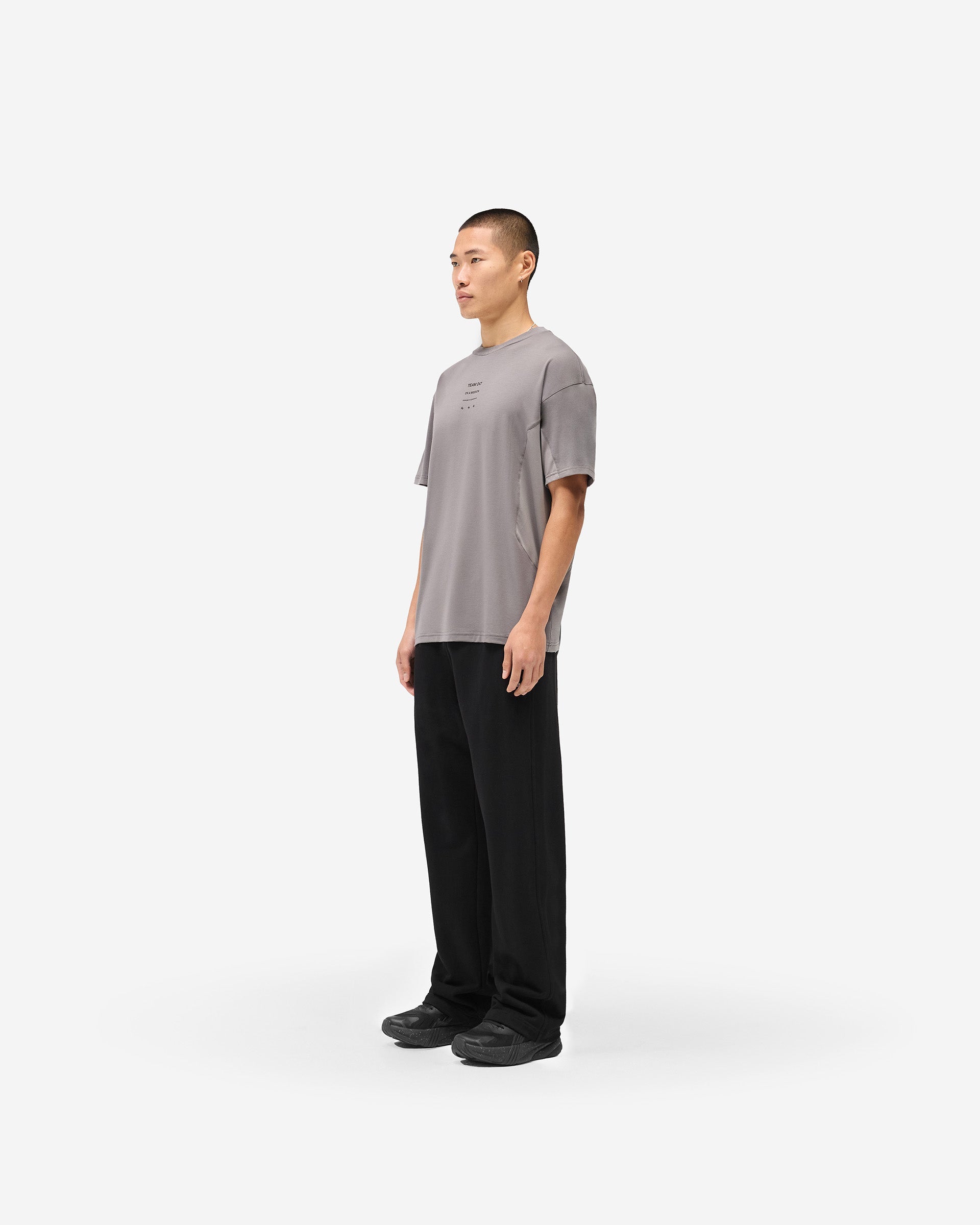 247 Uprising Oversized T-Shirt - Steel