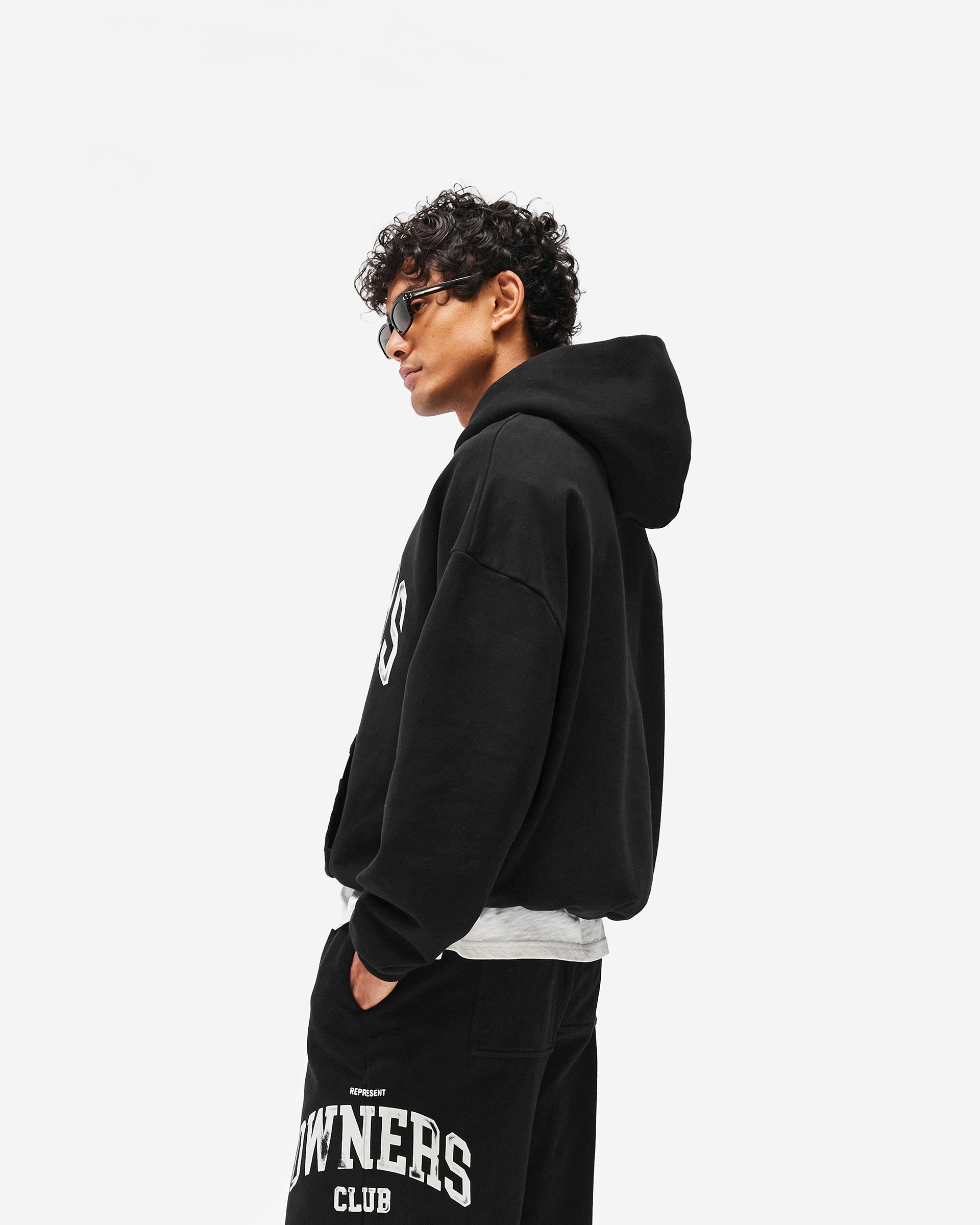 Represent Owners Club Hoodie - Jet Black