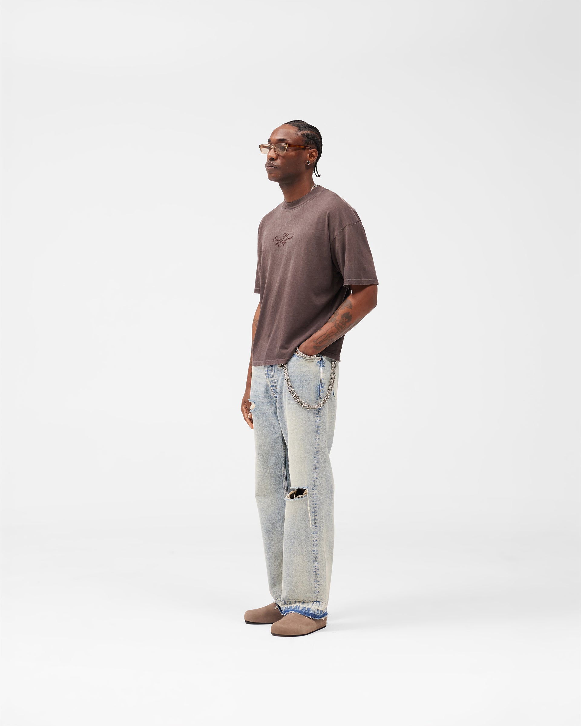 EngLAnd T-Shirt - Washed Brown