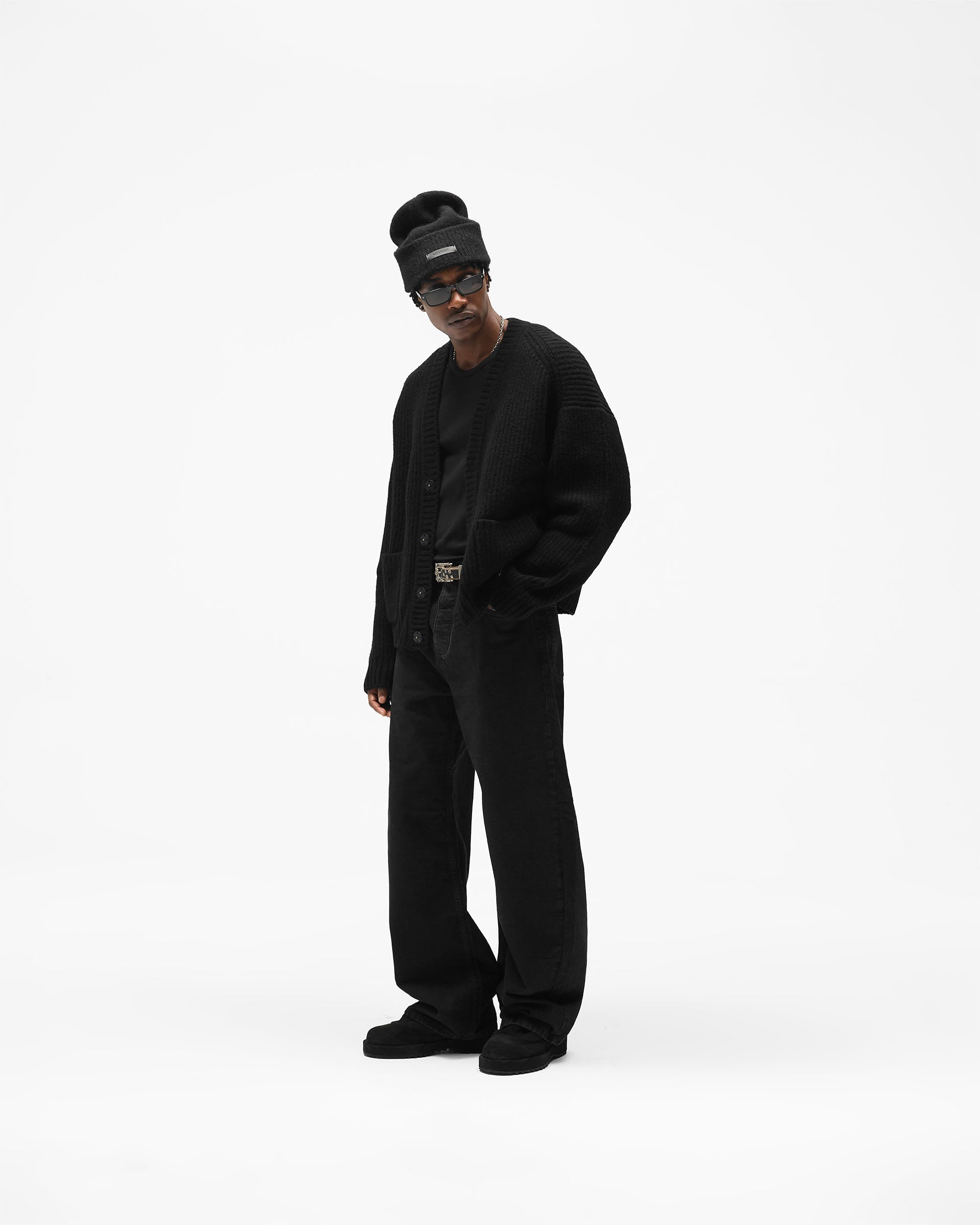 Ramone Cardigan - Black