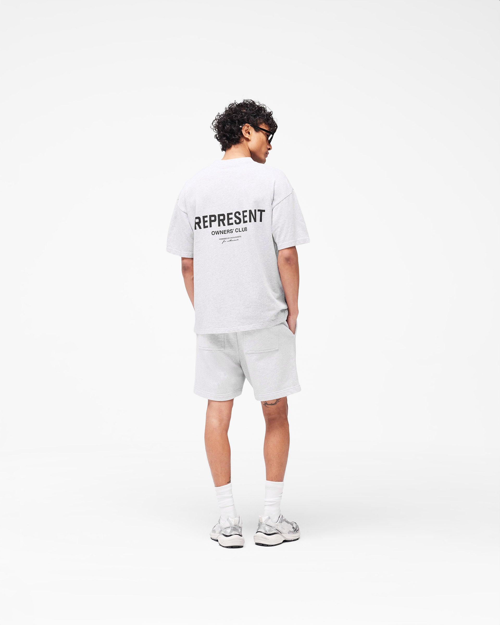 Represent Owners Club Shorts - Ash Grey