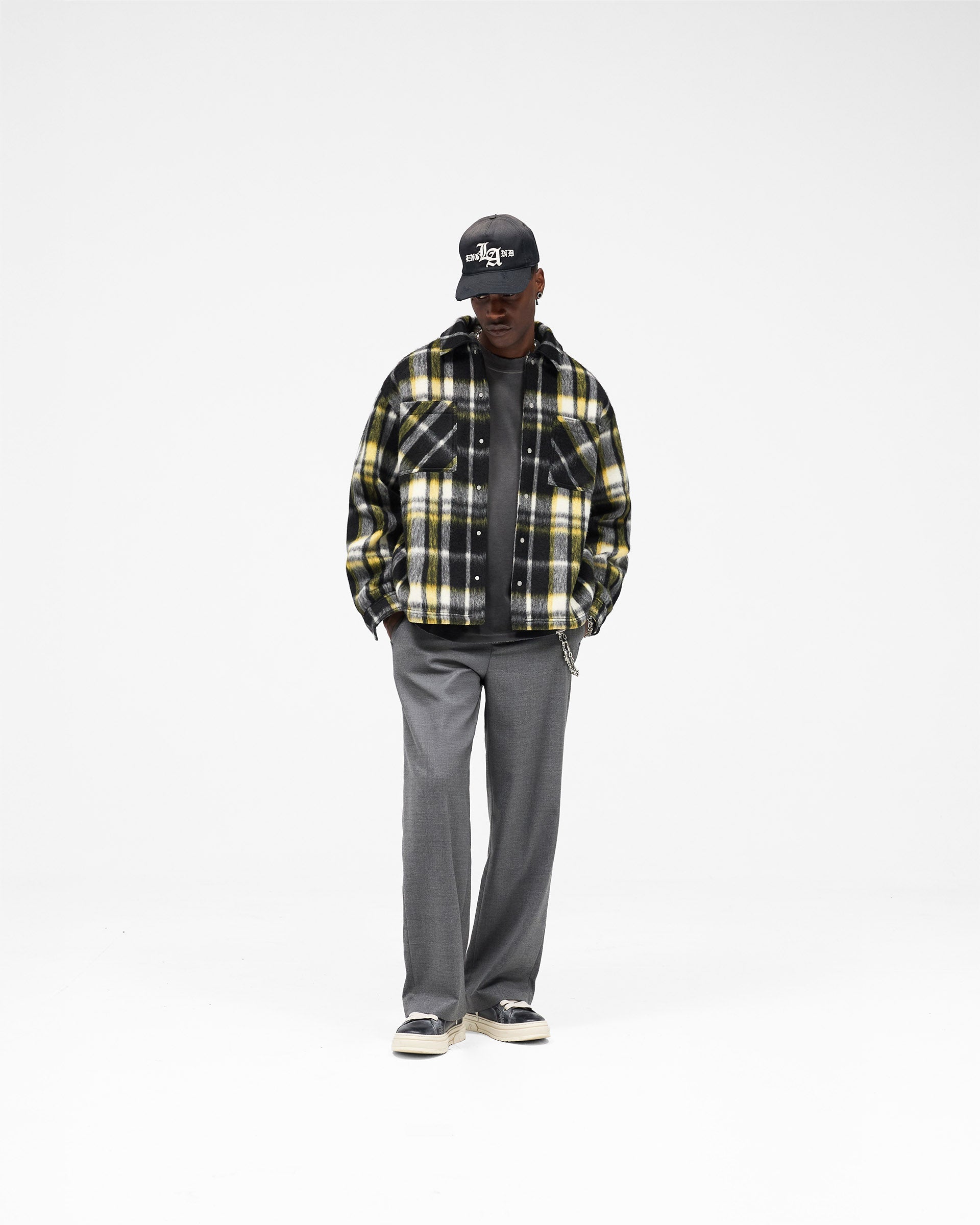 Textured Overshirt - Jet Black