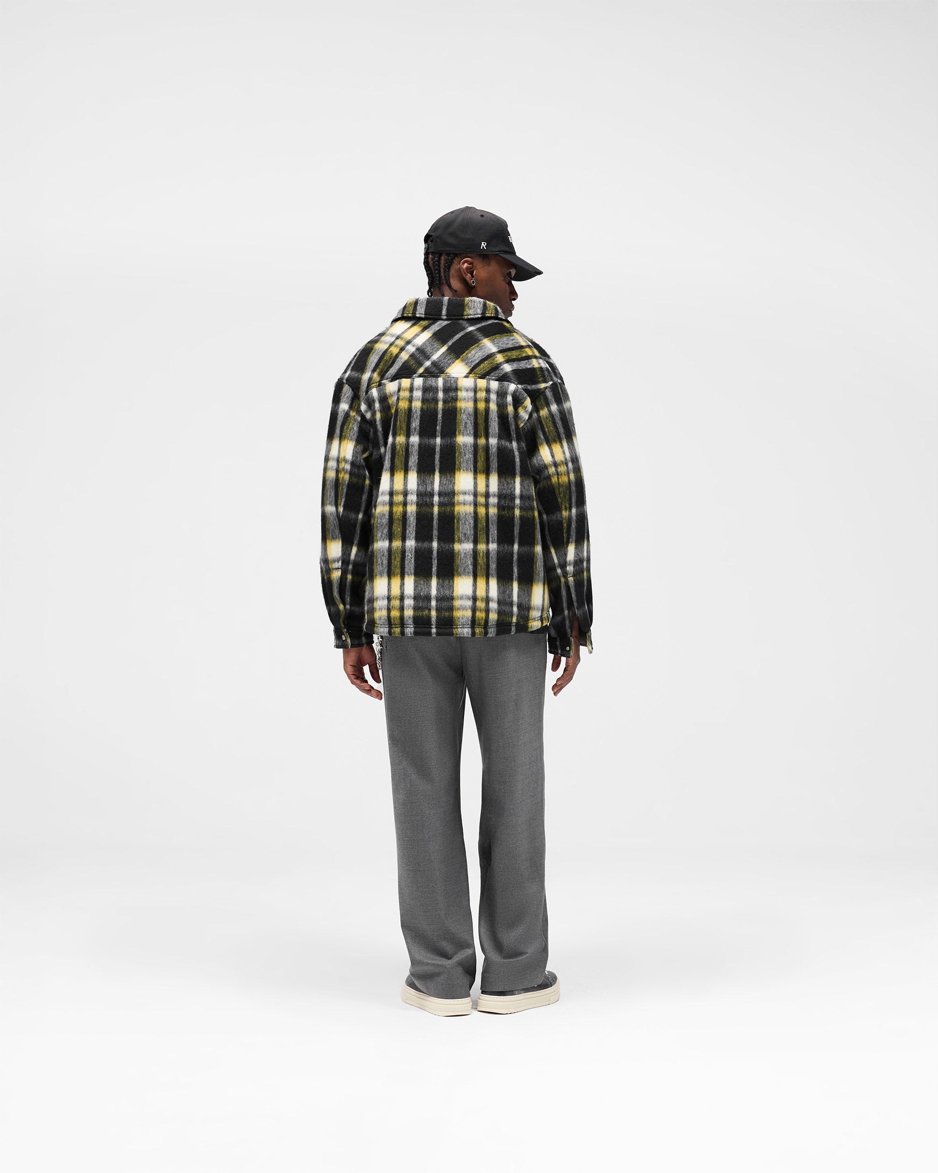 Textured Overshirt - Jet Black