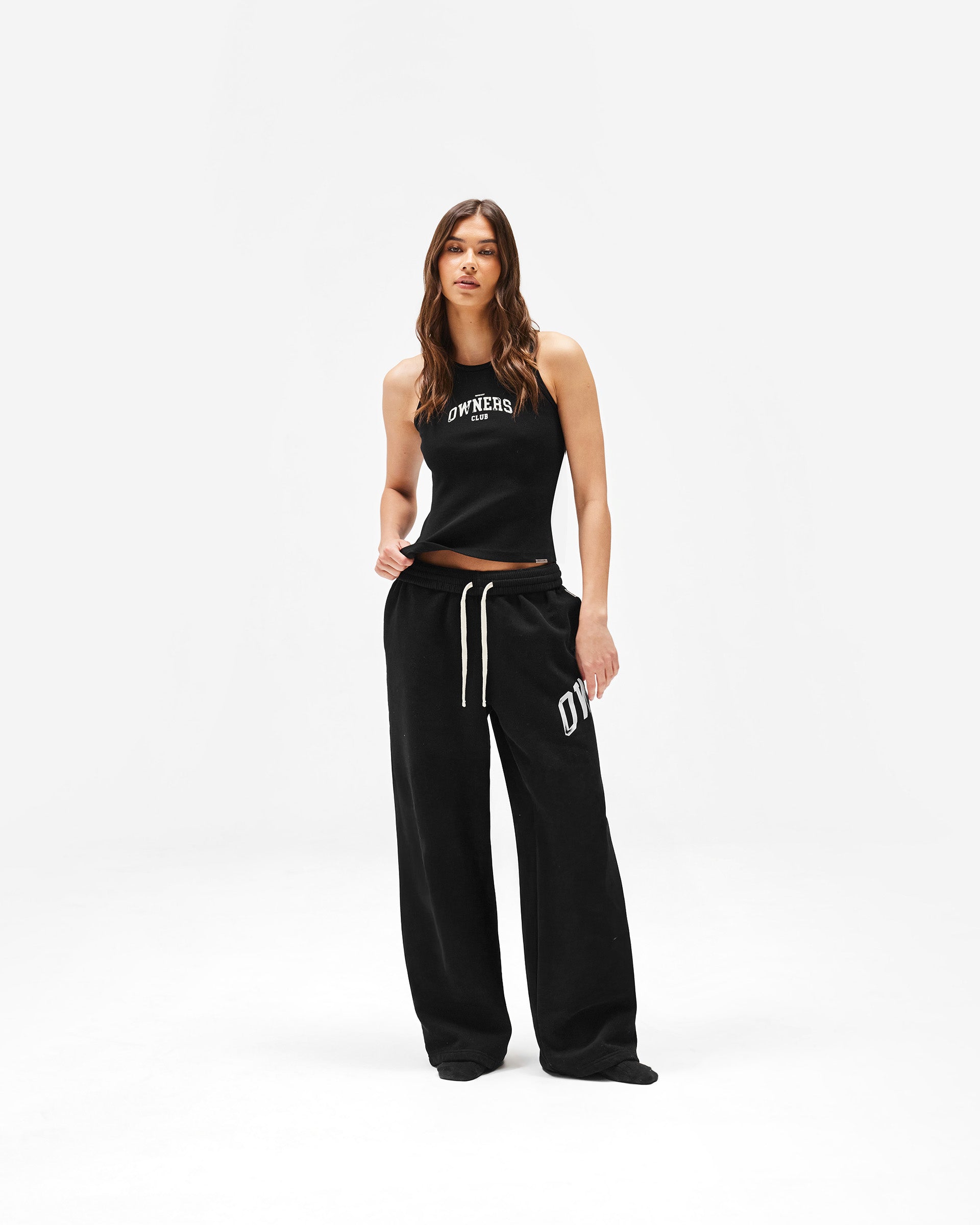 Represent Owners Club Rib Vest - Jet Black