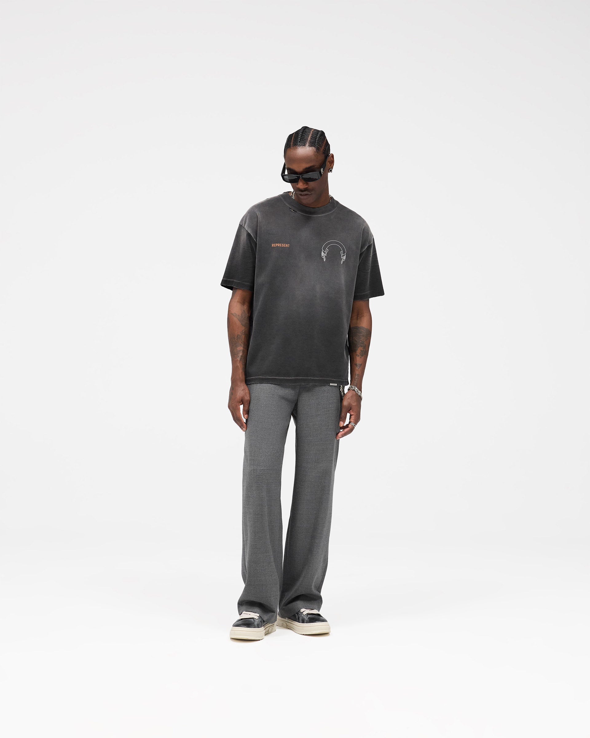 Wool Pant - Grey