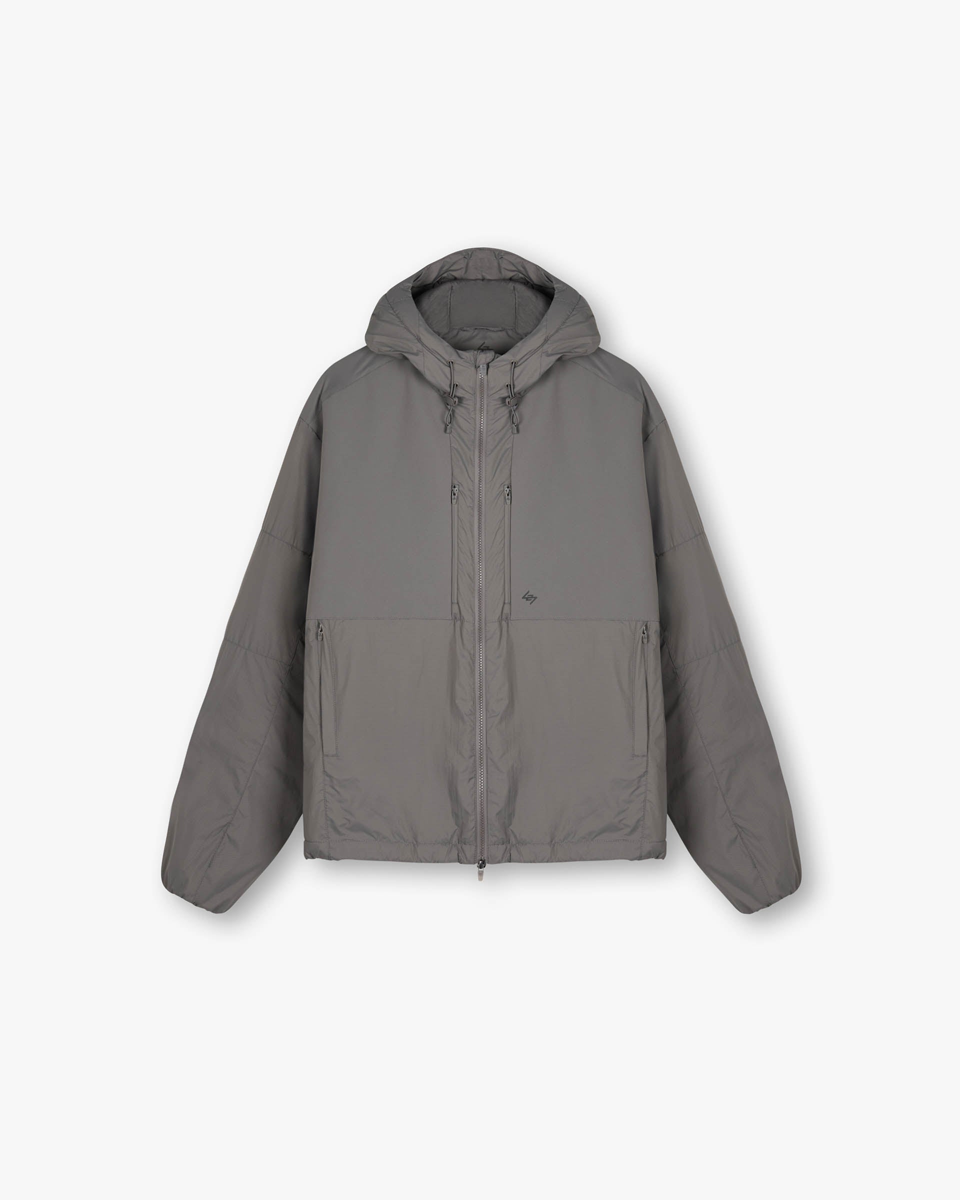 247 Panelled Insulated Jacket - Steel