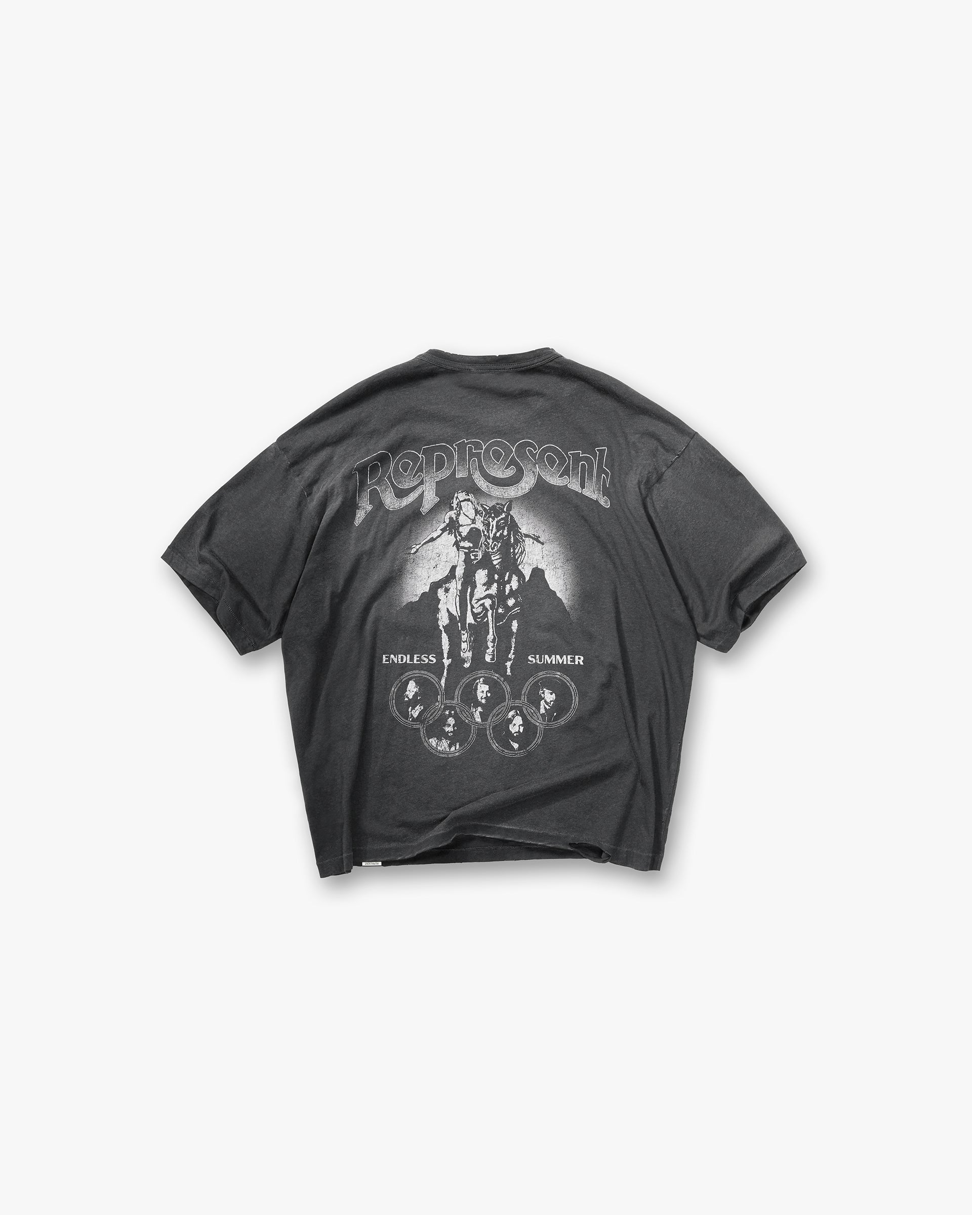 Represent x Beach Boys Endless Summer T-Shirt - Stained Black