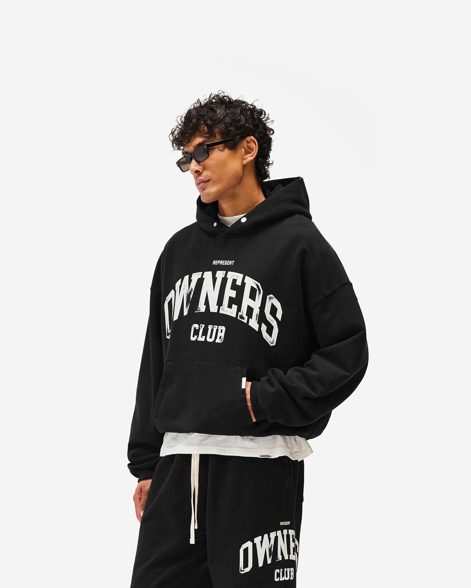 Represent Owners Club Hoodie - Jet Black