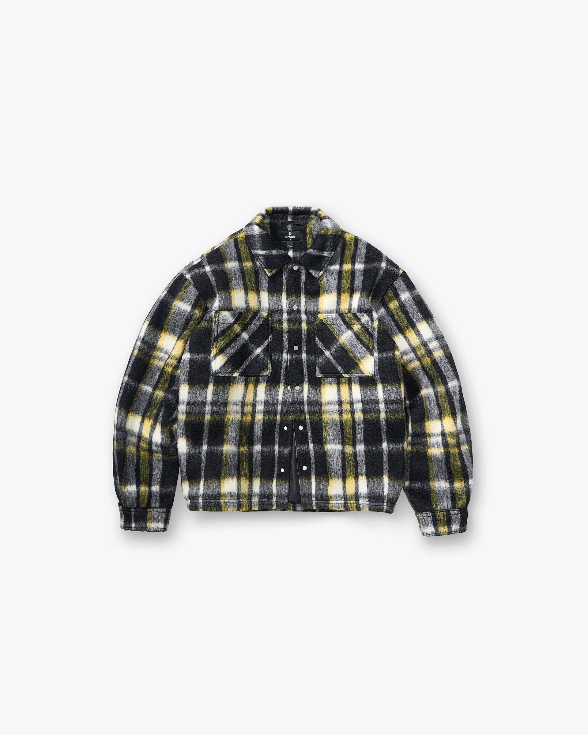 Textured Overshirt - Jet Black